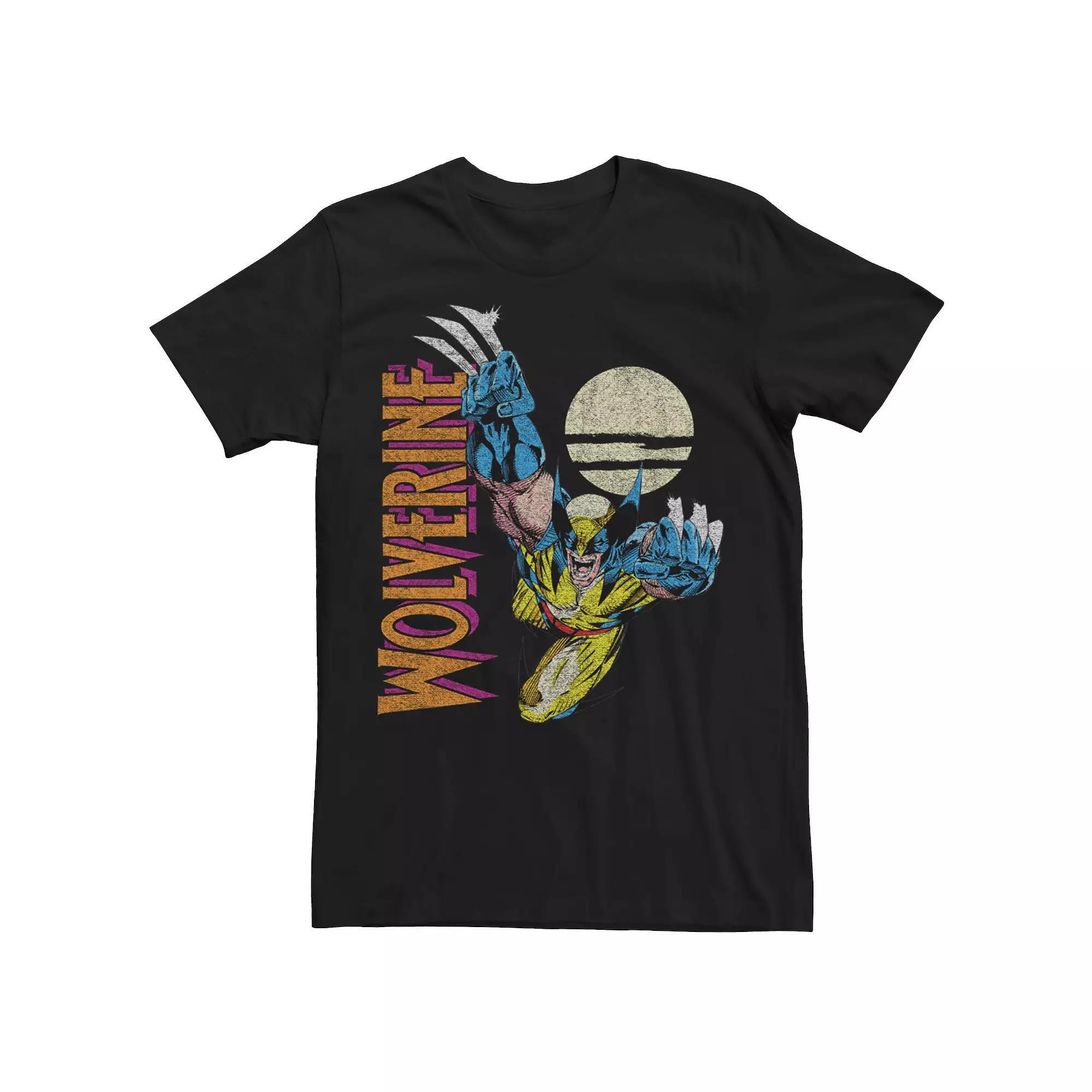 Men's Marvel X-Men Wolverine Claws Out Action Shot Tee,  Product Image