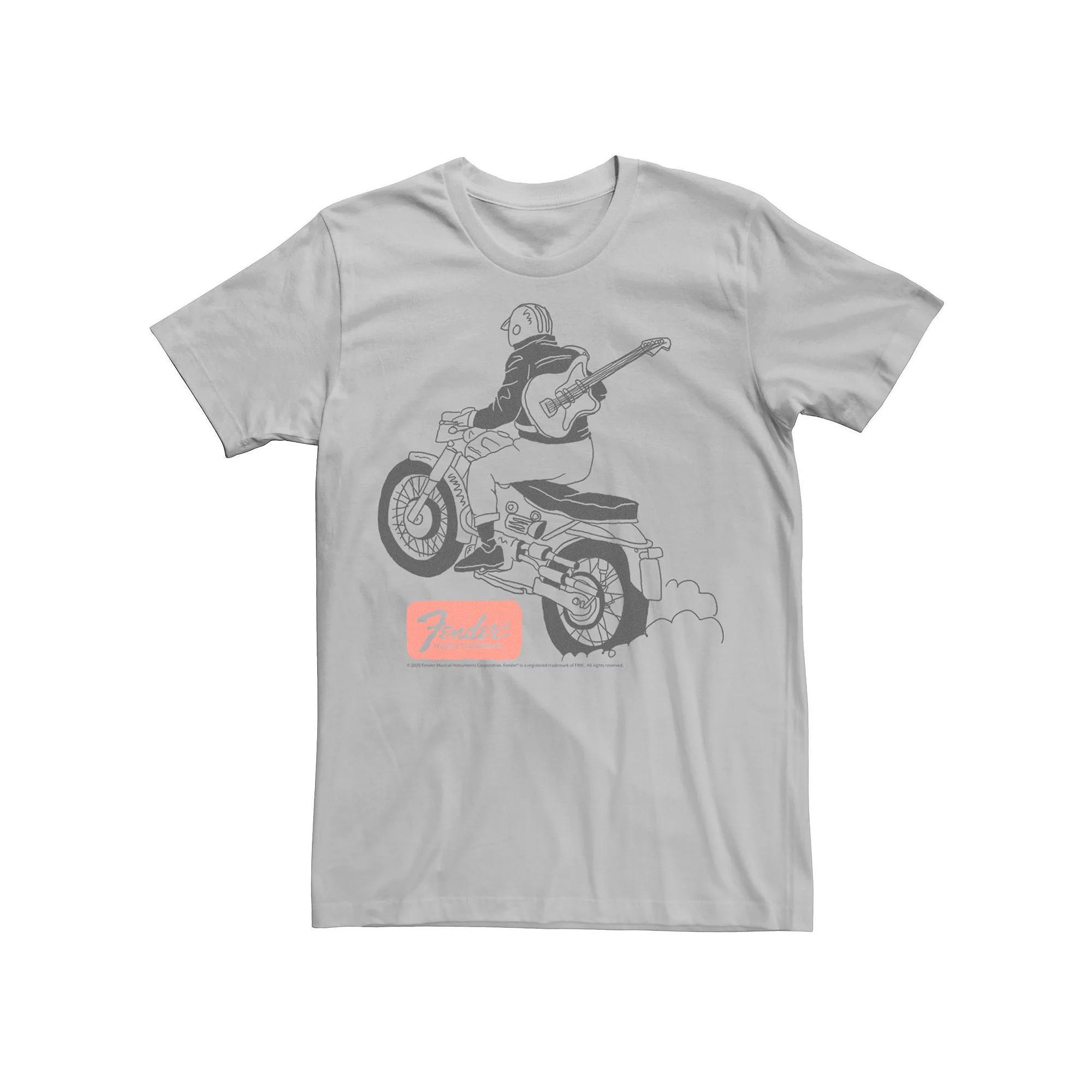 Men's Fender Musical Motorcycle Tee,  Product Image