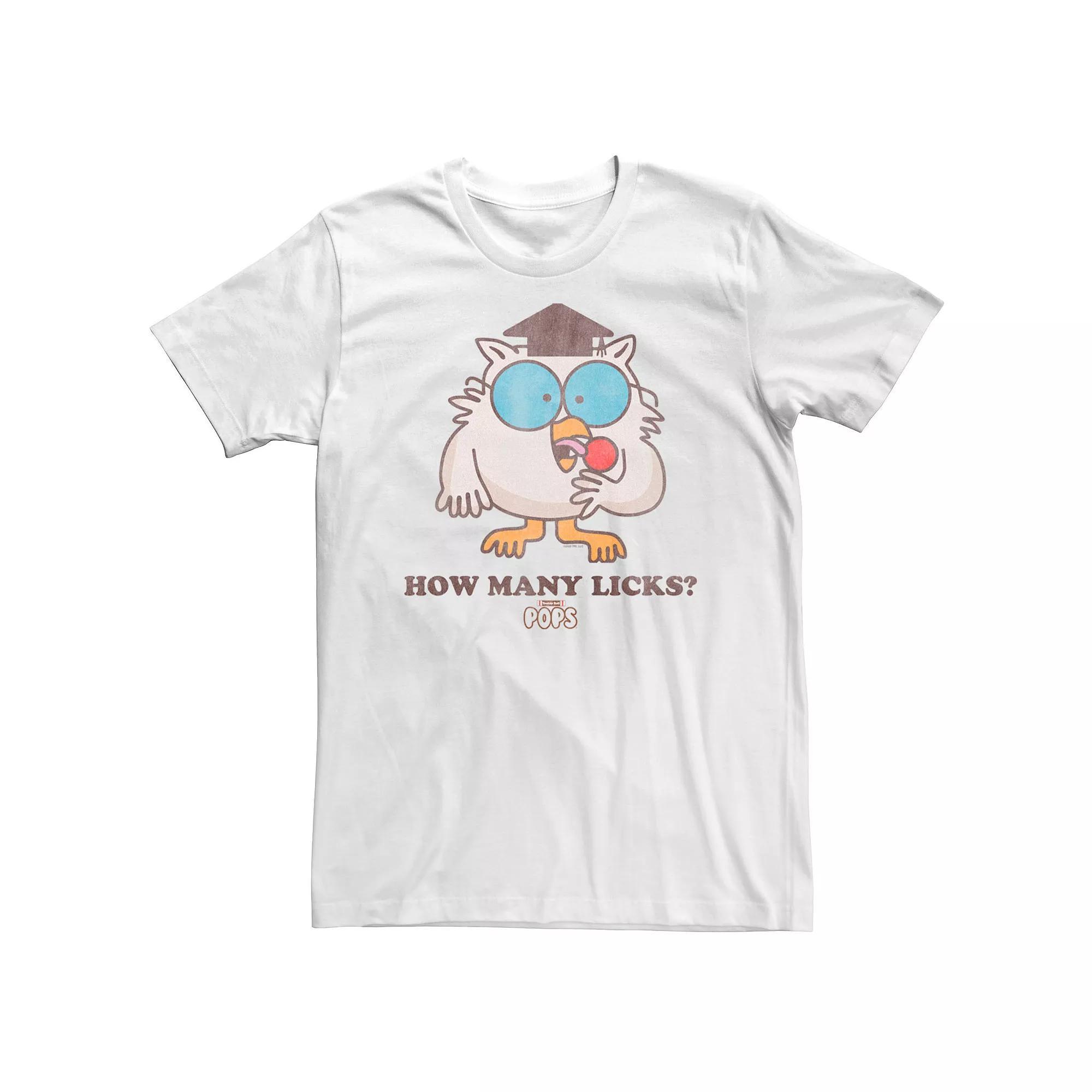 Big & Tall Tootsie Pop How Many Licks Tee, Men's,  Product Image