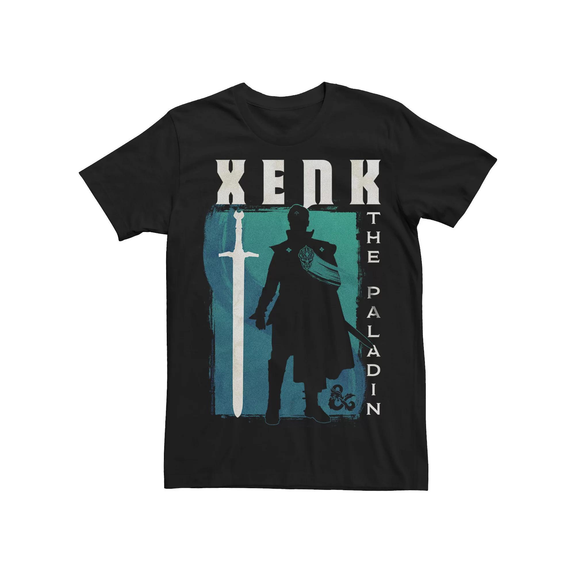 Men's Dungeons & Dragons Xenk The Paladin Silhouette Tee,  Product Image