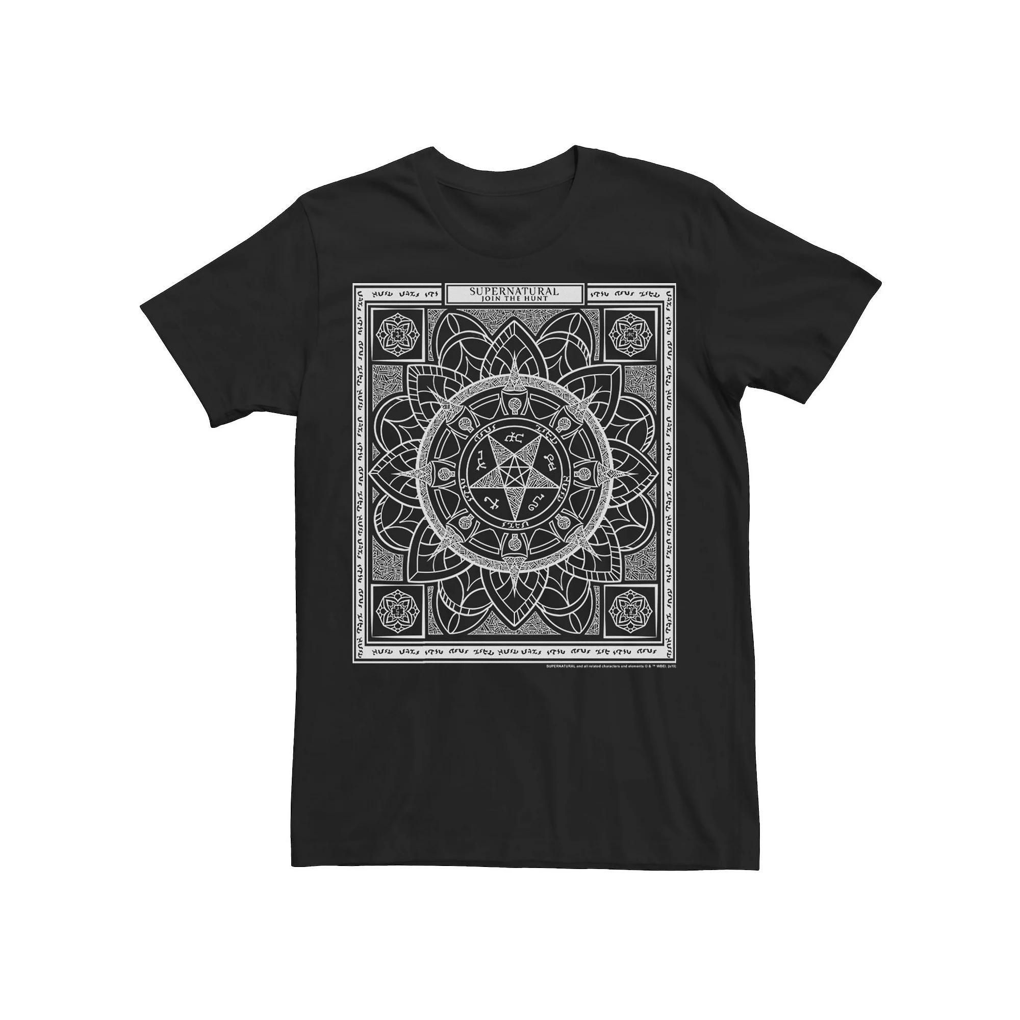 Men's Supernatural Join The Hunt Geometric Poster Tee,  Product Image