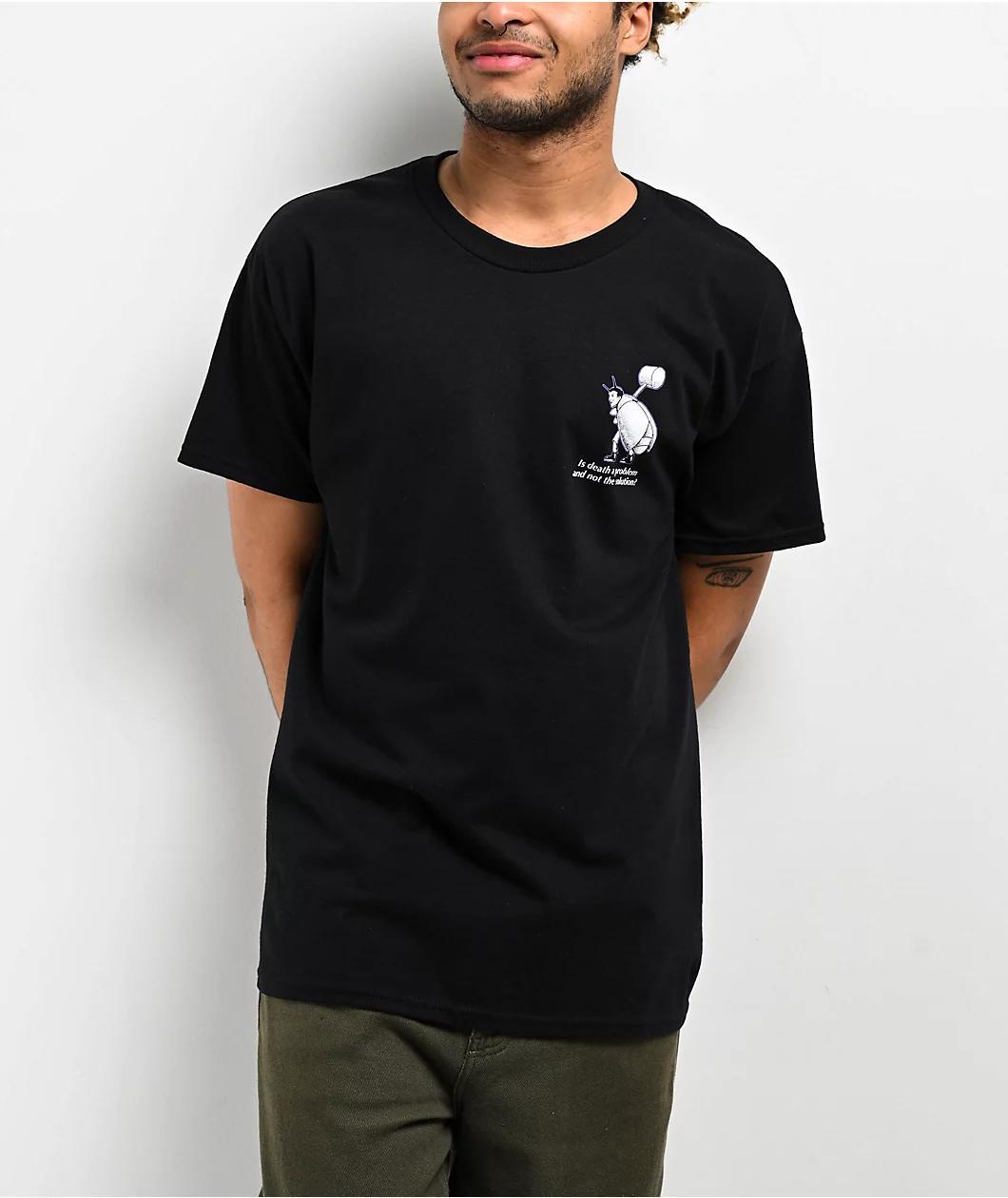 Welcome x Beetlejuice Bio Black T-Shirt Product Image