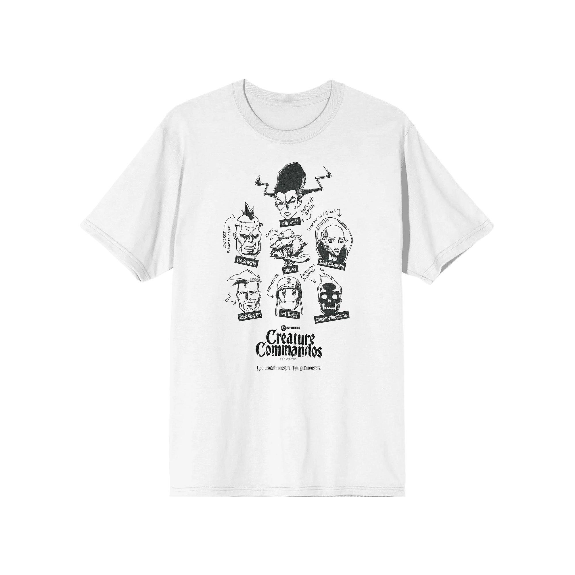 Men's Creature Commandos Graphic Tee,  Product Image