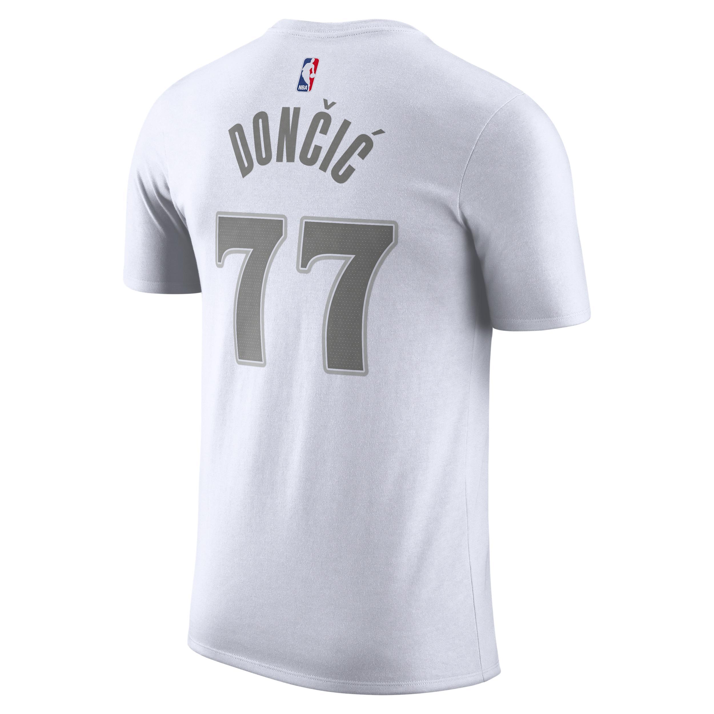 Luka Dončić Dallas Mavericks Essential City Edition Nike Men's NBA T-Shirt Product Image