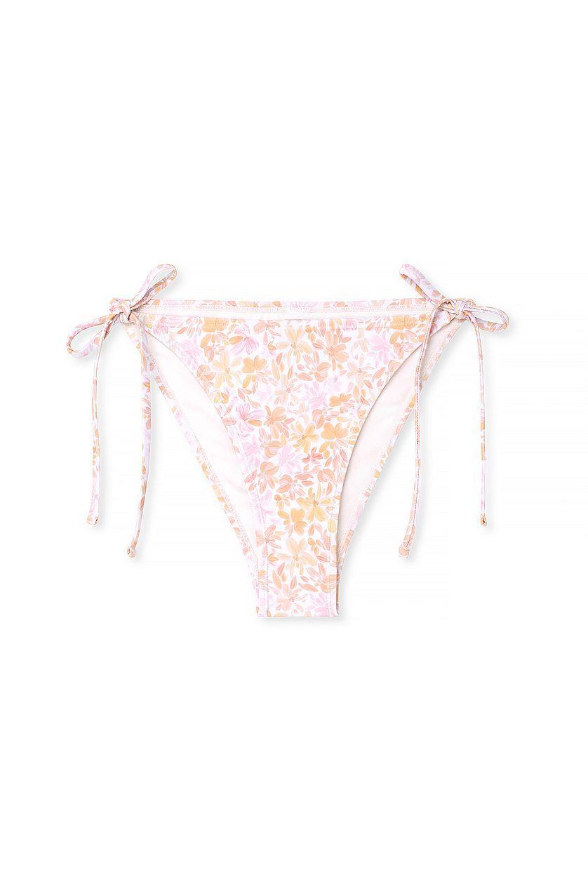 Tie Strap Bikini Panty Flower Product Image