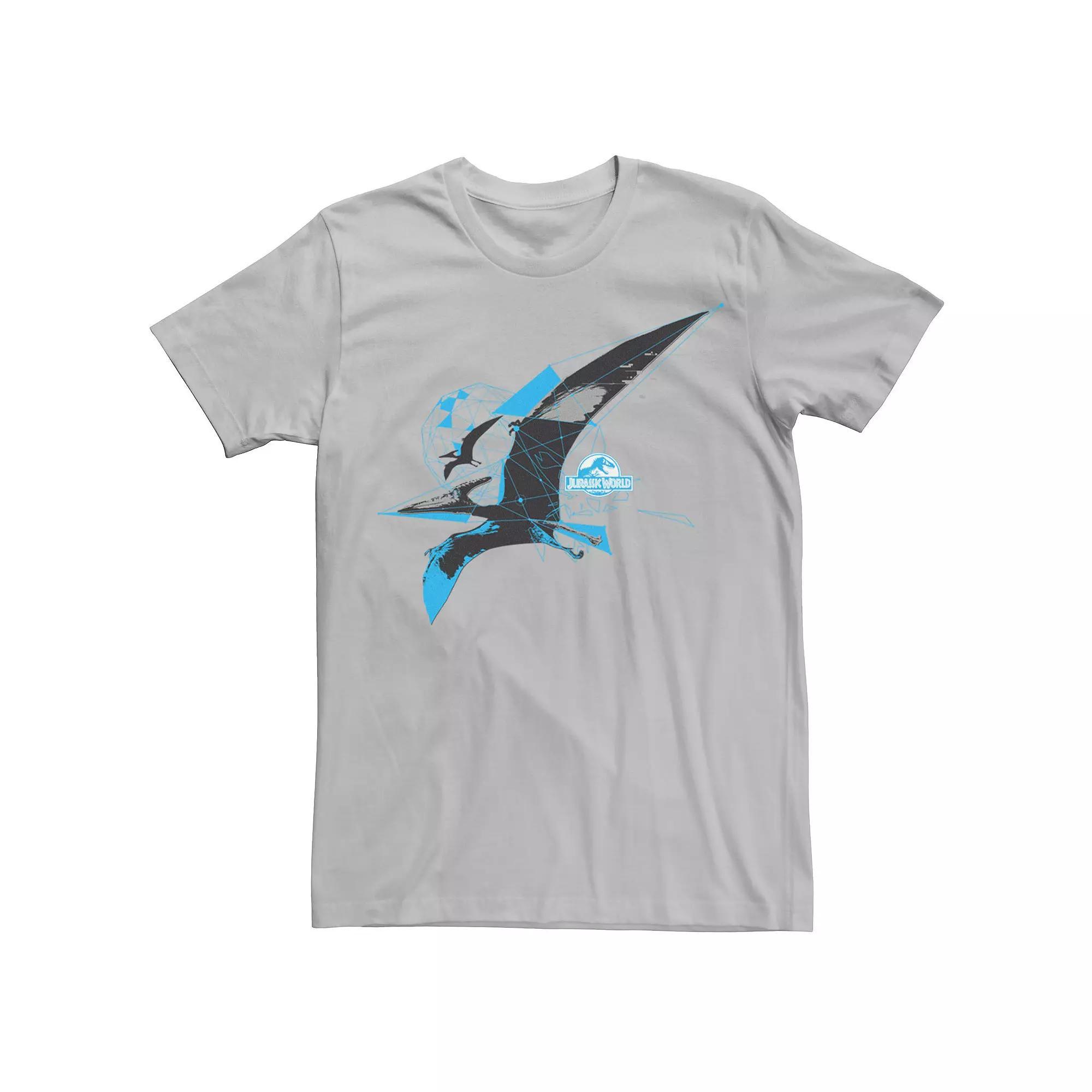 Men's Jurassic World Pterodactyl Geometric Poly Graphic Tee,  Product Image