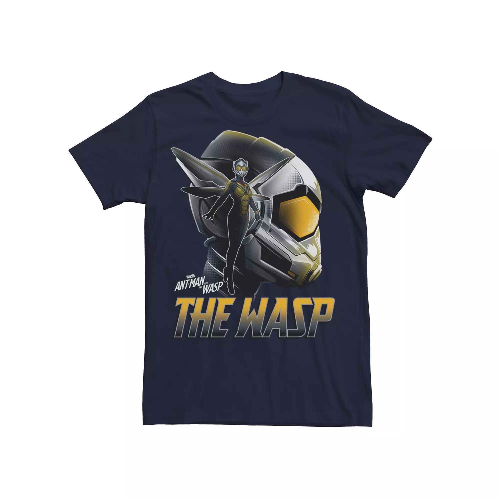 Men's Marvel Ant-Man & the Wasp Silhouette Graphic Tee, Size: Medium, Blue Product Image