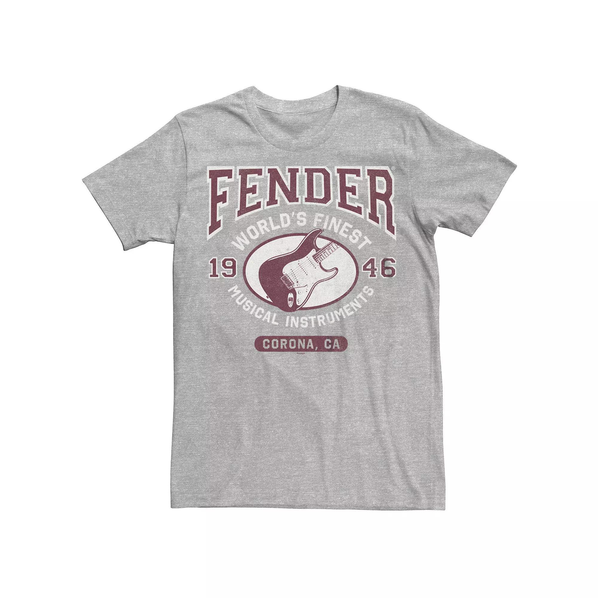 Men's Fender Fine Instrument Collegiate Logo Tee,  Product Image