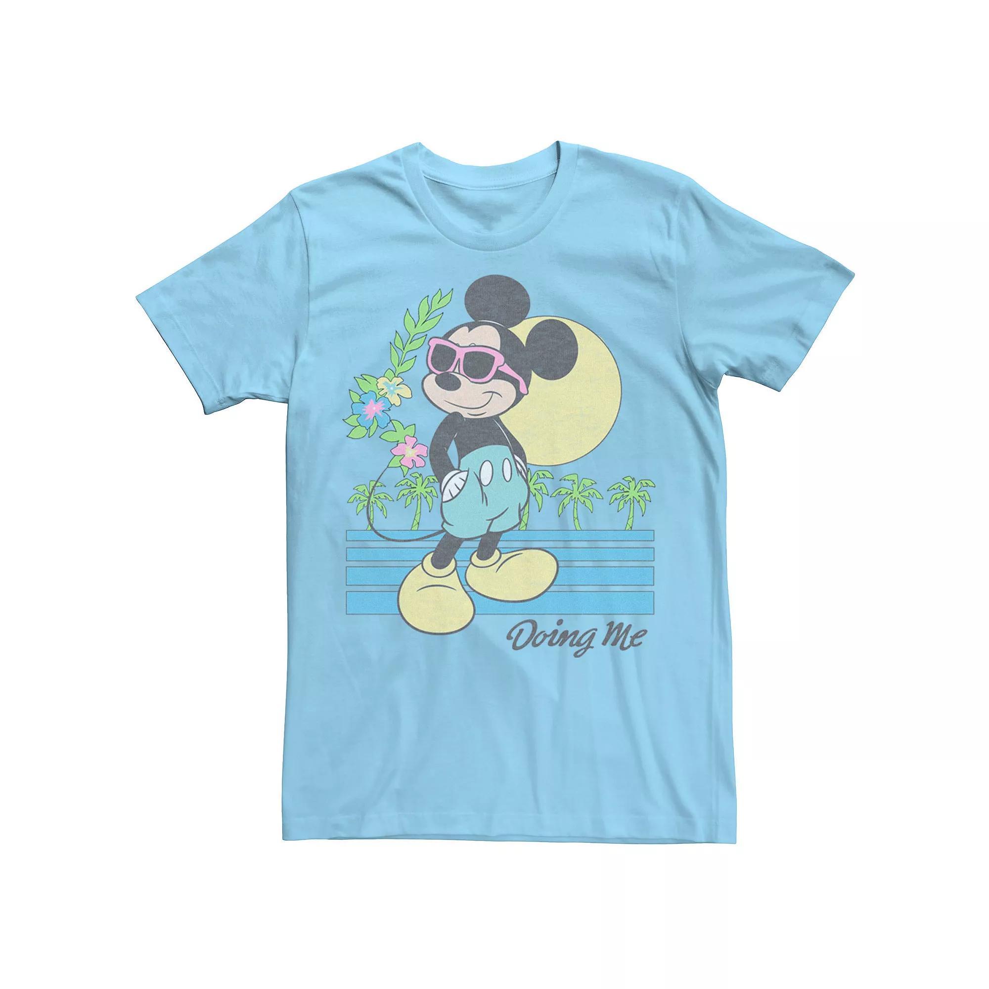 Disney's Mickey And Friends Mickey Mouse Men's Doing Me Sunset Tee,  Product Image