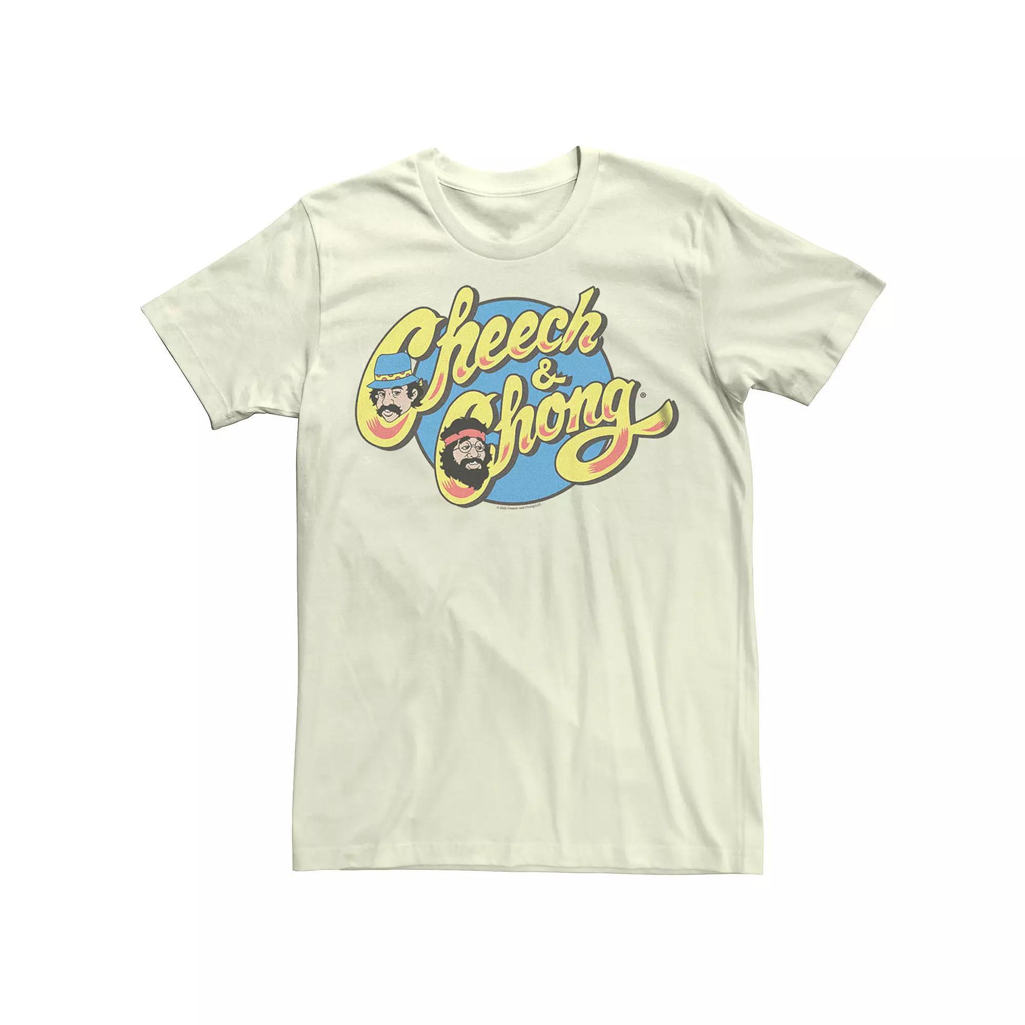 Men's Cheech And Chong 2 Heads Logo Tee,  Product Image