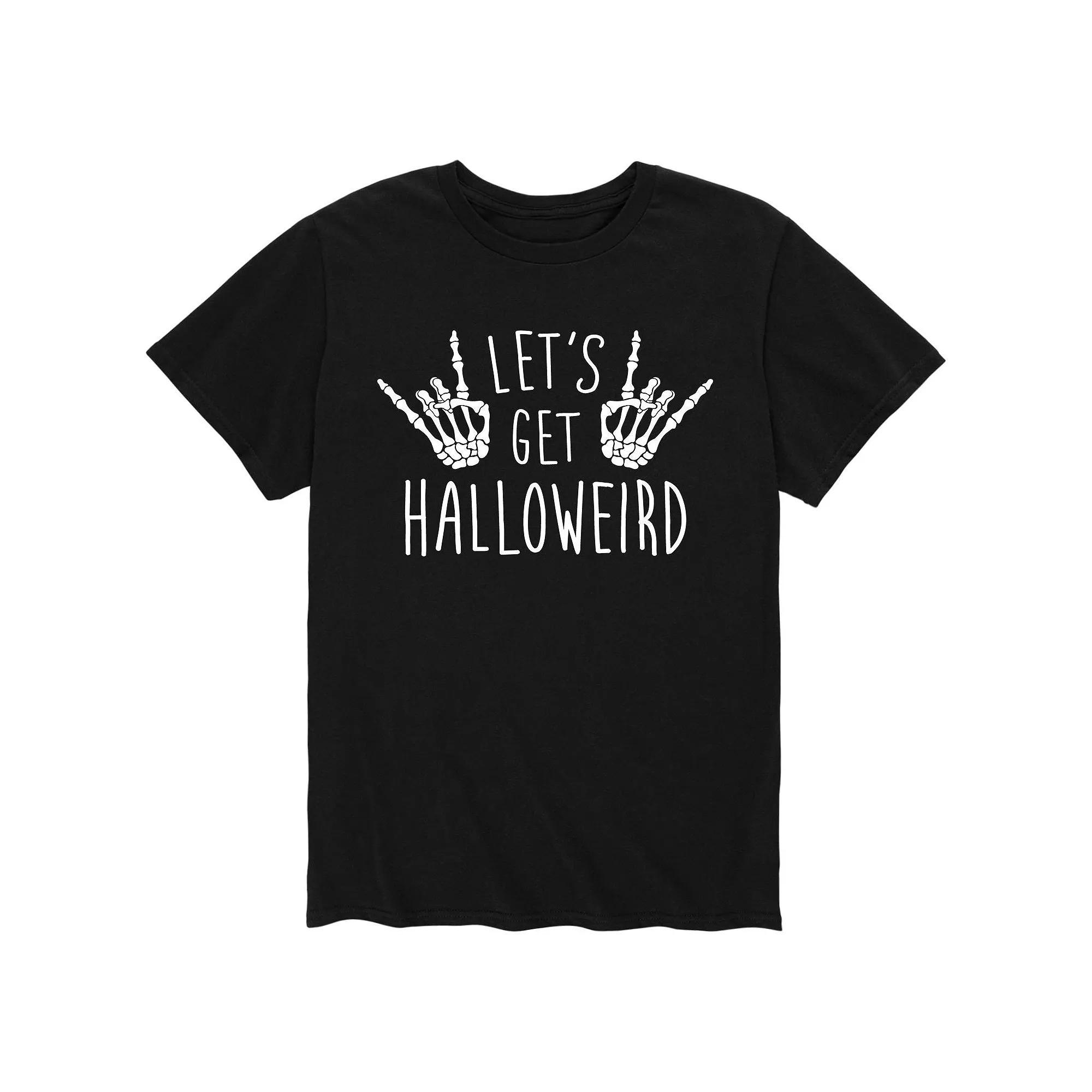 Men's Lets Get Halloweird Tee,  Product Image