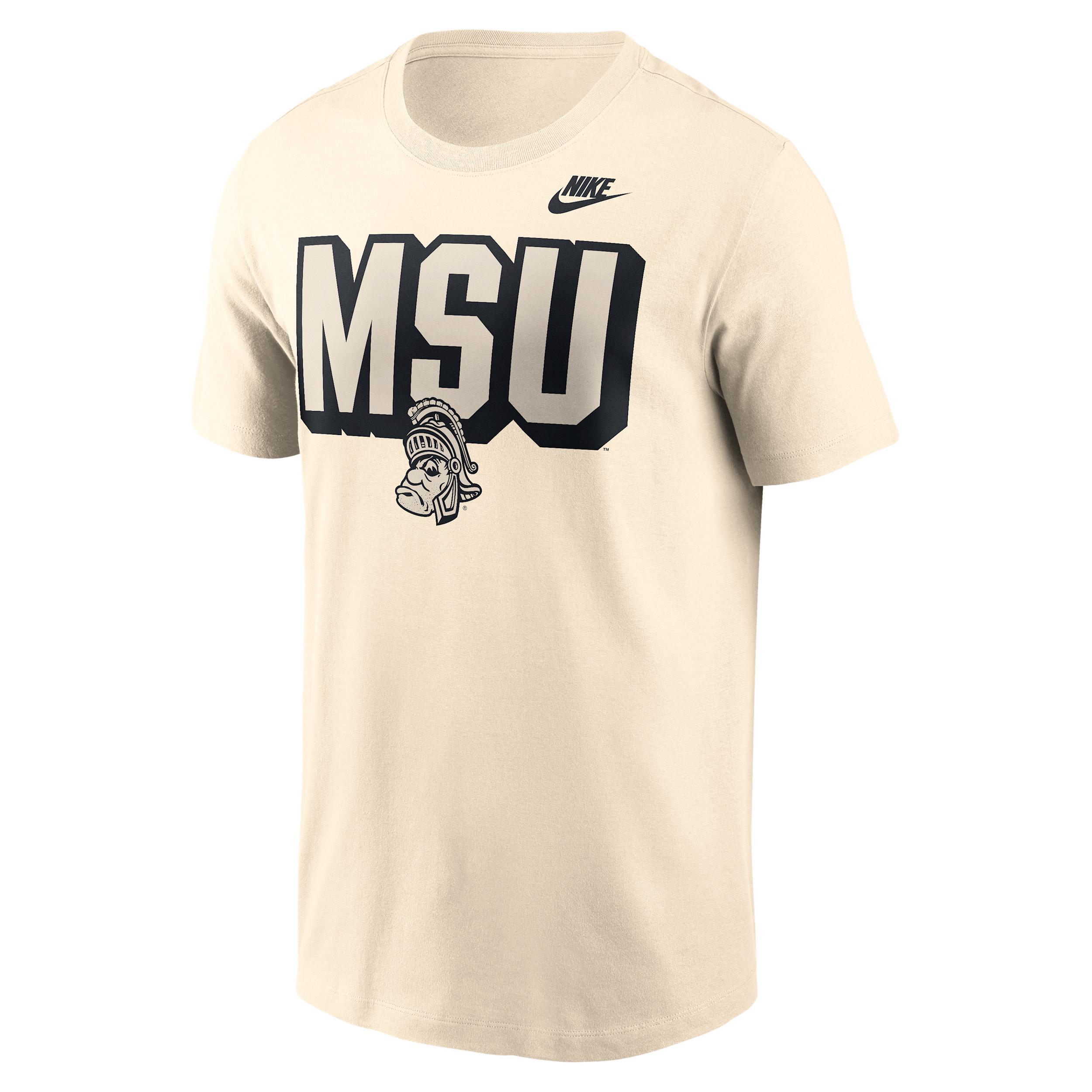Michigan State Team Bold Nike Mens College T-Shirt | N19915AMSV-6VF Product Image