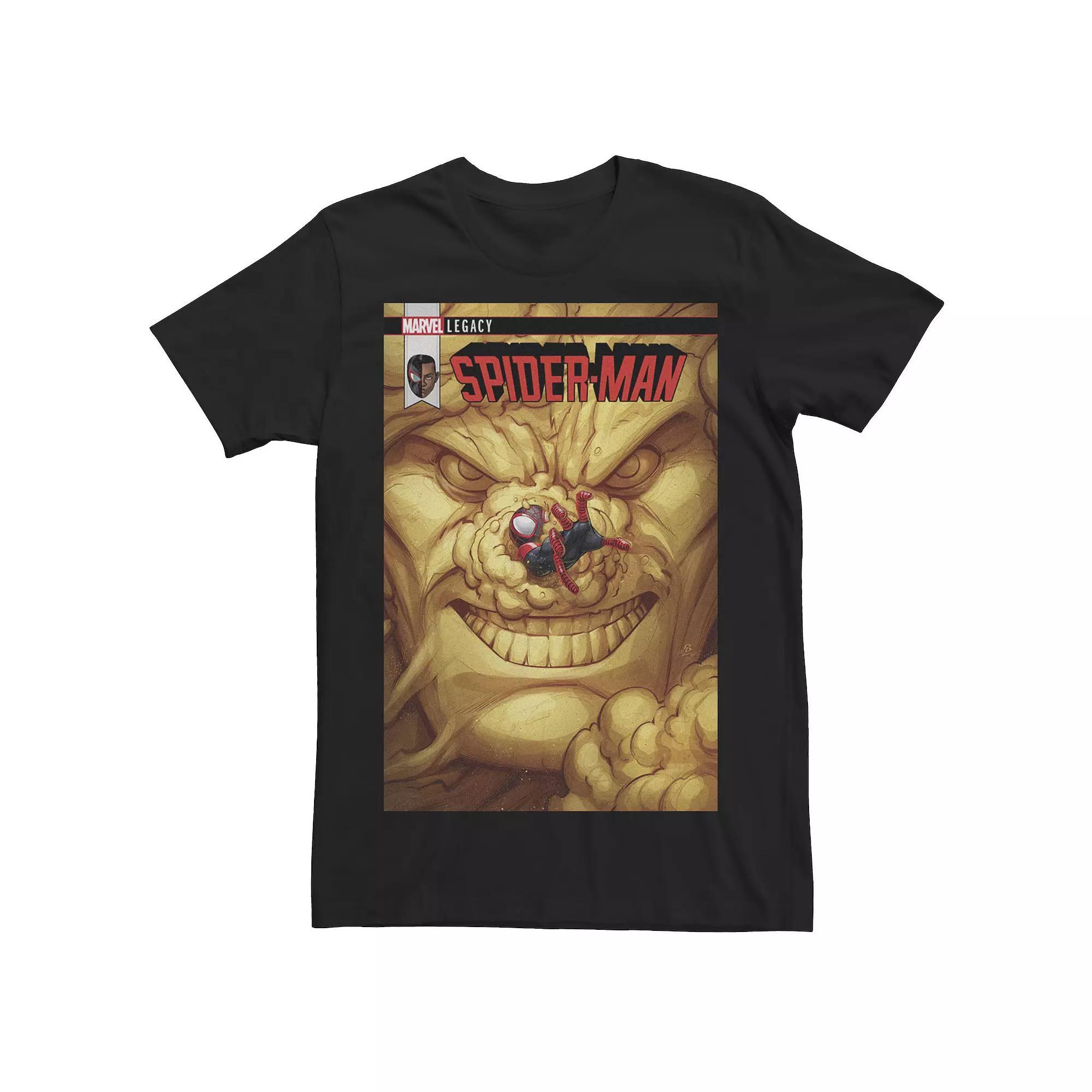 Men's Marvel Spider-Man Quicksand Comic Cover Tee,  Product Image