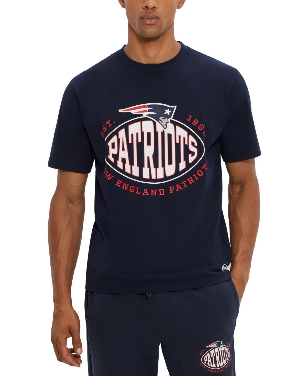 Boss Nfl New England Patriots Cotton Blend Graphic Tee Product Image