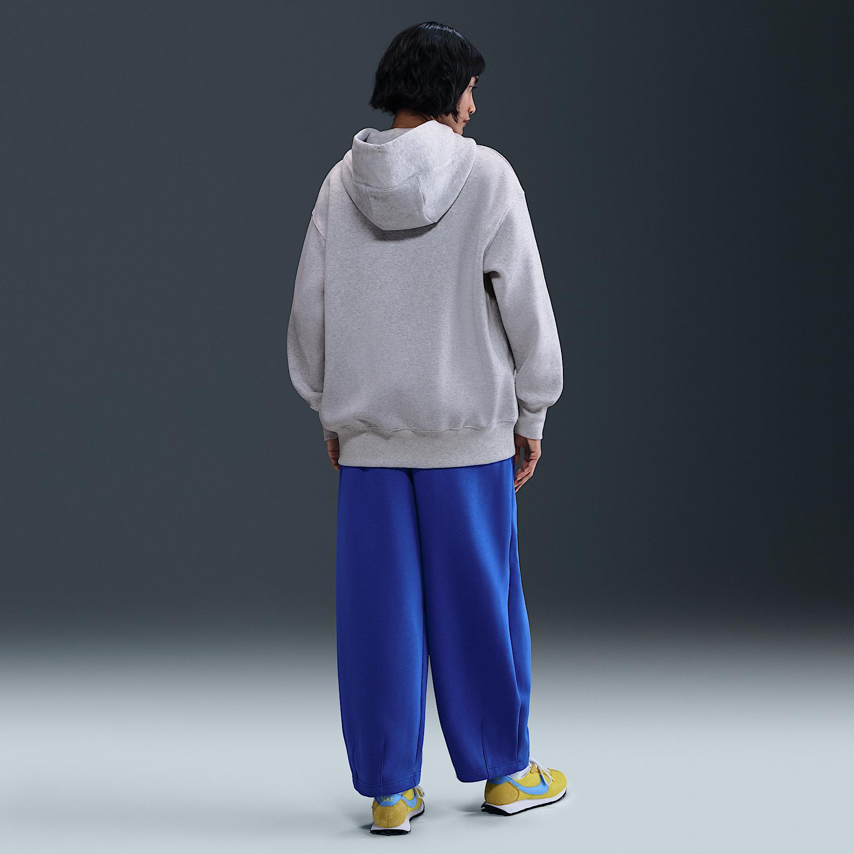 Womens Nike Sportswear Phoenix Fleece Oversized Full-Zip Hoodie | DQ5758-051 Product Image