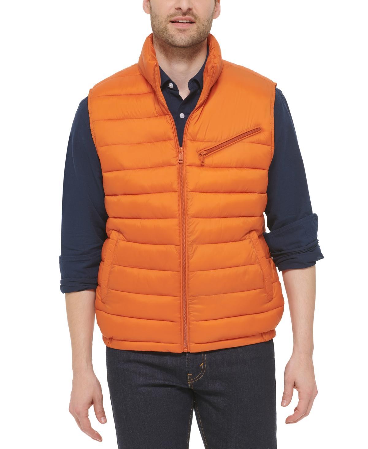 Cole Haan Mens Quilted Vest - Yellow Size Small Product Image