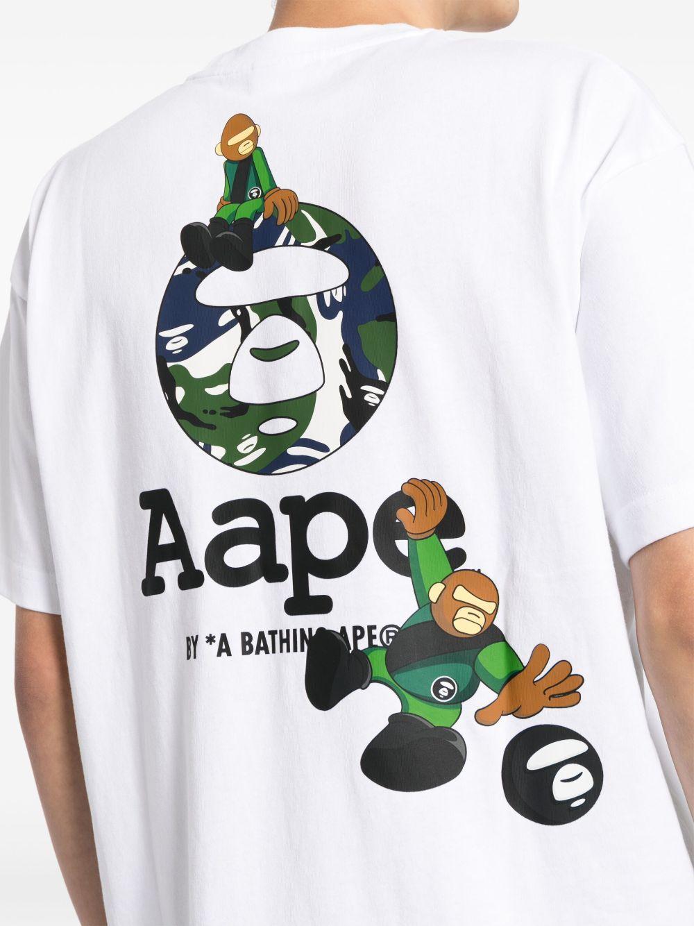 graphic-print cotton T-shirt Product Image