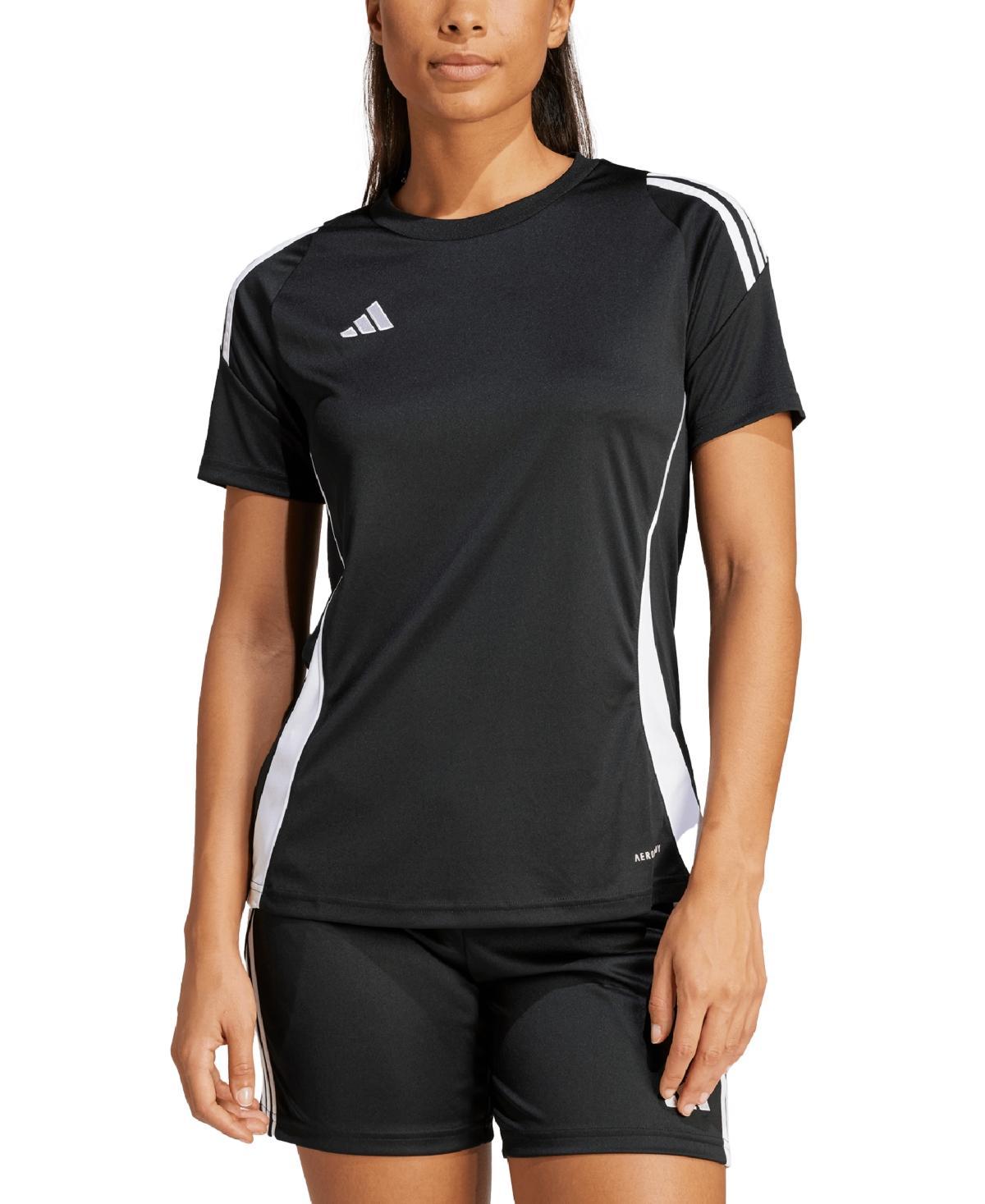 adidas Womens Tiro 24 Jersey Top - Team Power Red Product Image