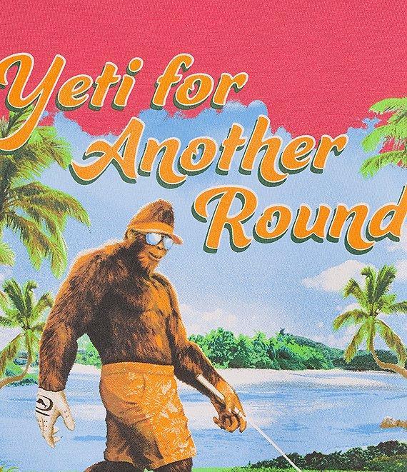 Tommy Bahama Big & Tall Yeti For Another Round Short Sleeve Graphic T-Shirt Product Image