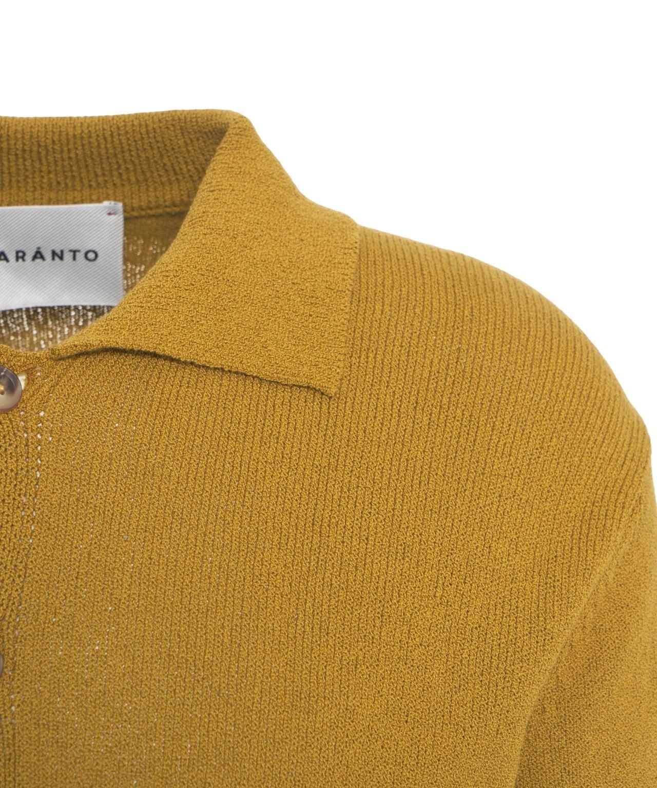 Cardigan with collar Product Image