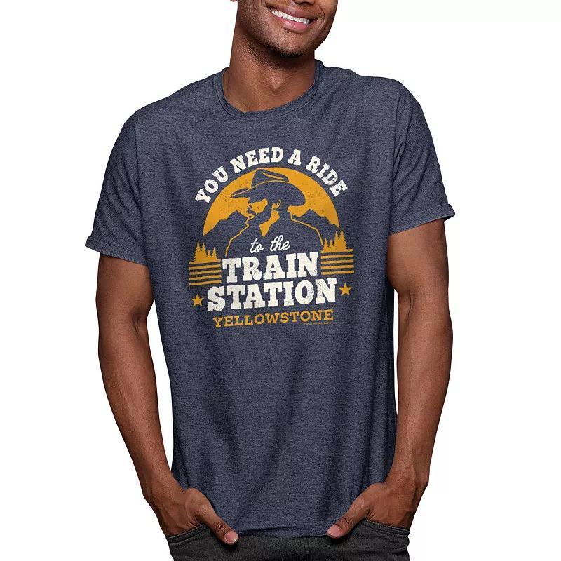 Men's Yellowstone Train Station Tee,  Product Image