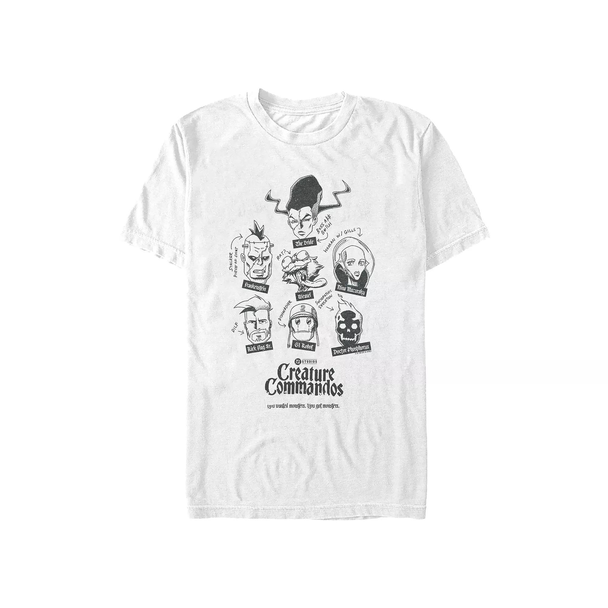 Big & Tall Creature Commandos You Got Monsters Graphic Tee, Men's,  Product Image