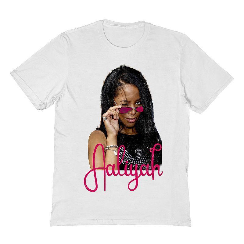 Men's Aaliyah Tee, Size: XL, White Product Image