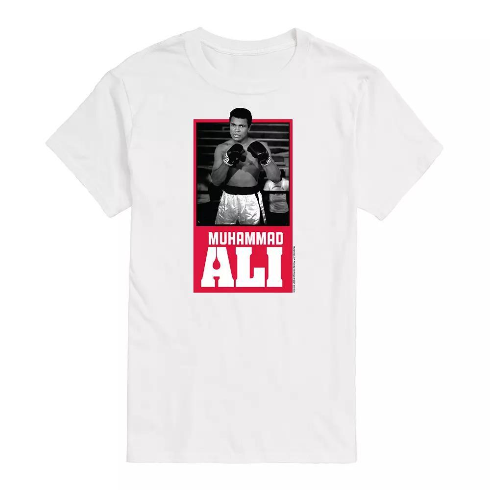 Big & Tall Muhammad Ali Tee Tee, Men's, Size: 4XB, White Product Image