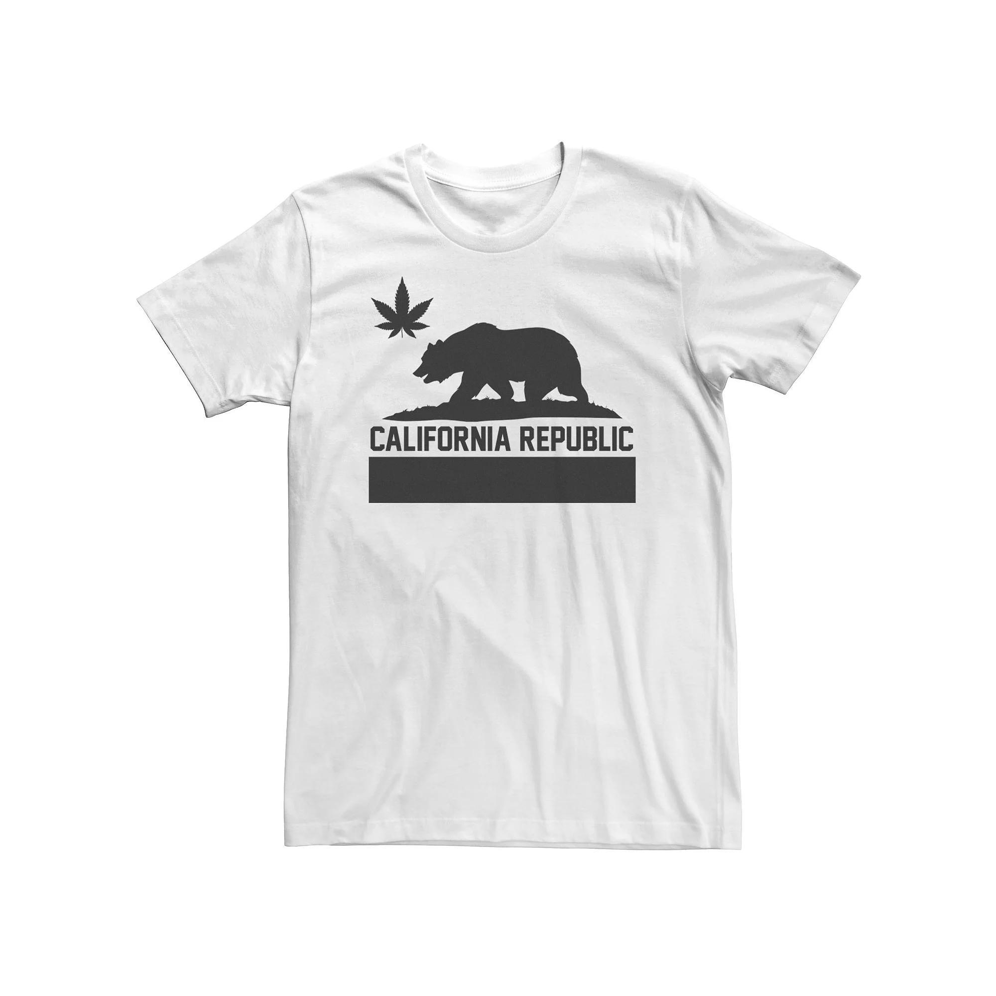 Big & Tall Alternate California Republic Flag Stamp Tee, Boy's,  Product Image