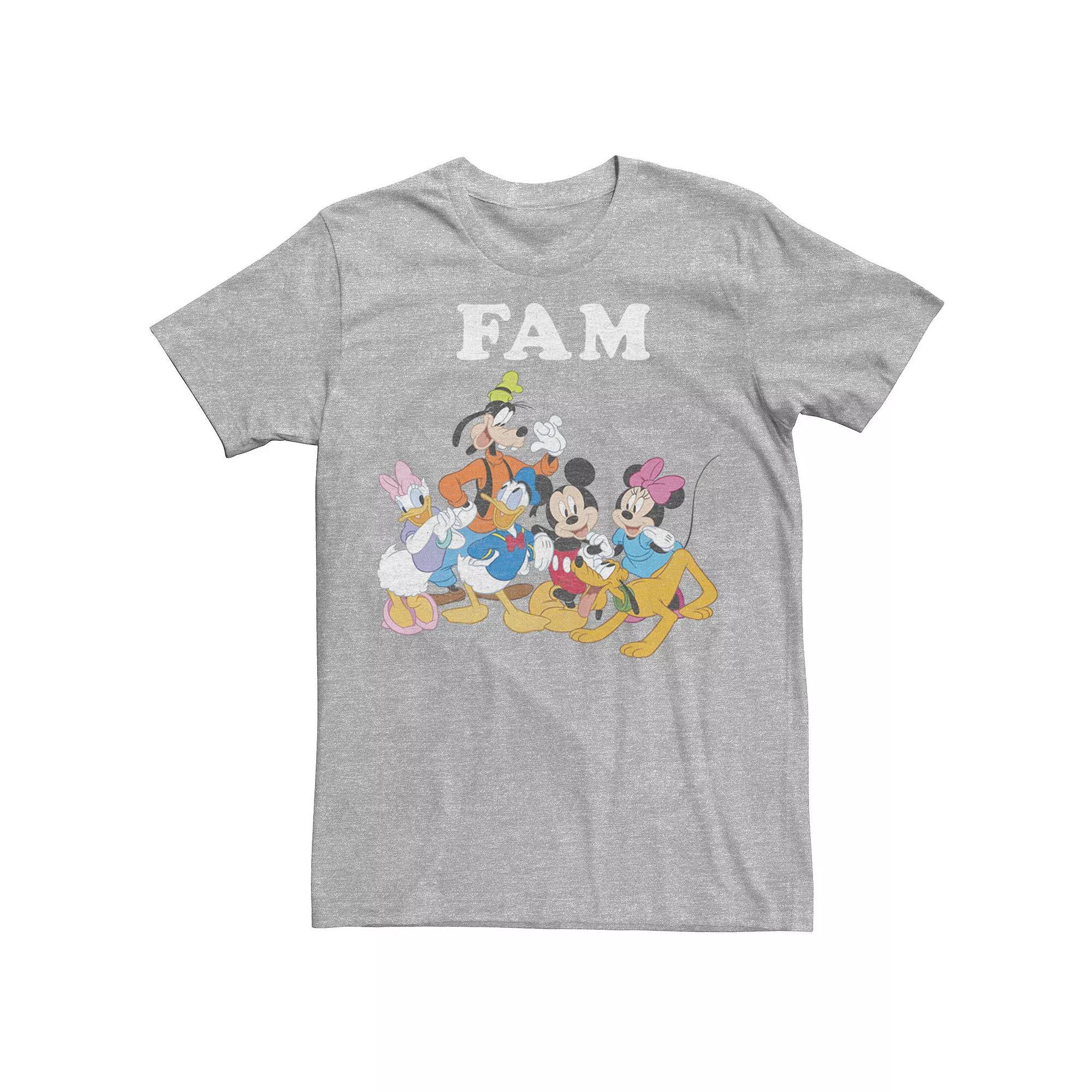Disney's Mickey And Friends Group Shot Fam Men's Tee,  Product Image