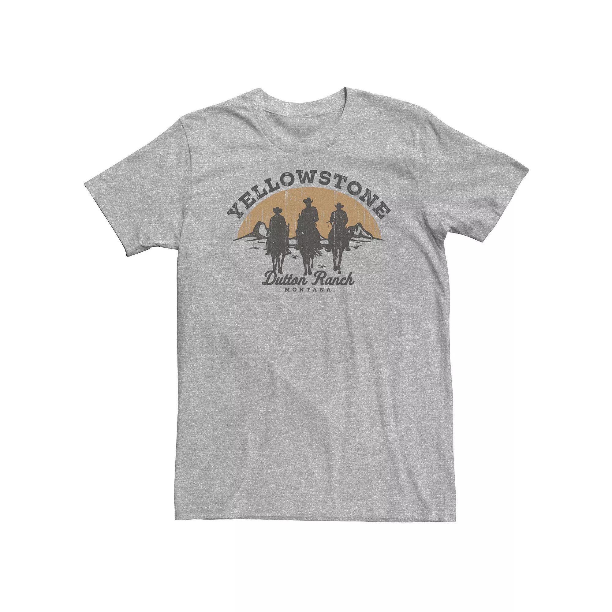 Big & Tall Yellowstone Dutton Ranch Montana Cowboys Tee, Men's,  Product Image