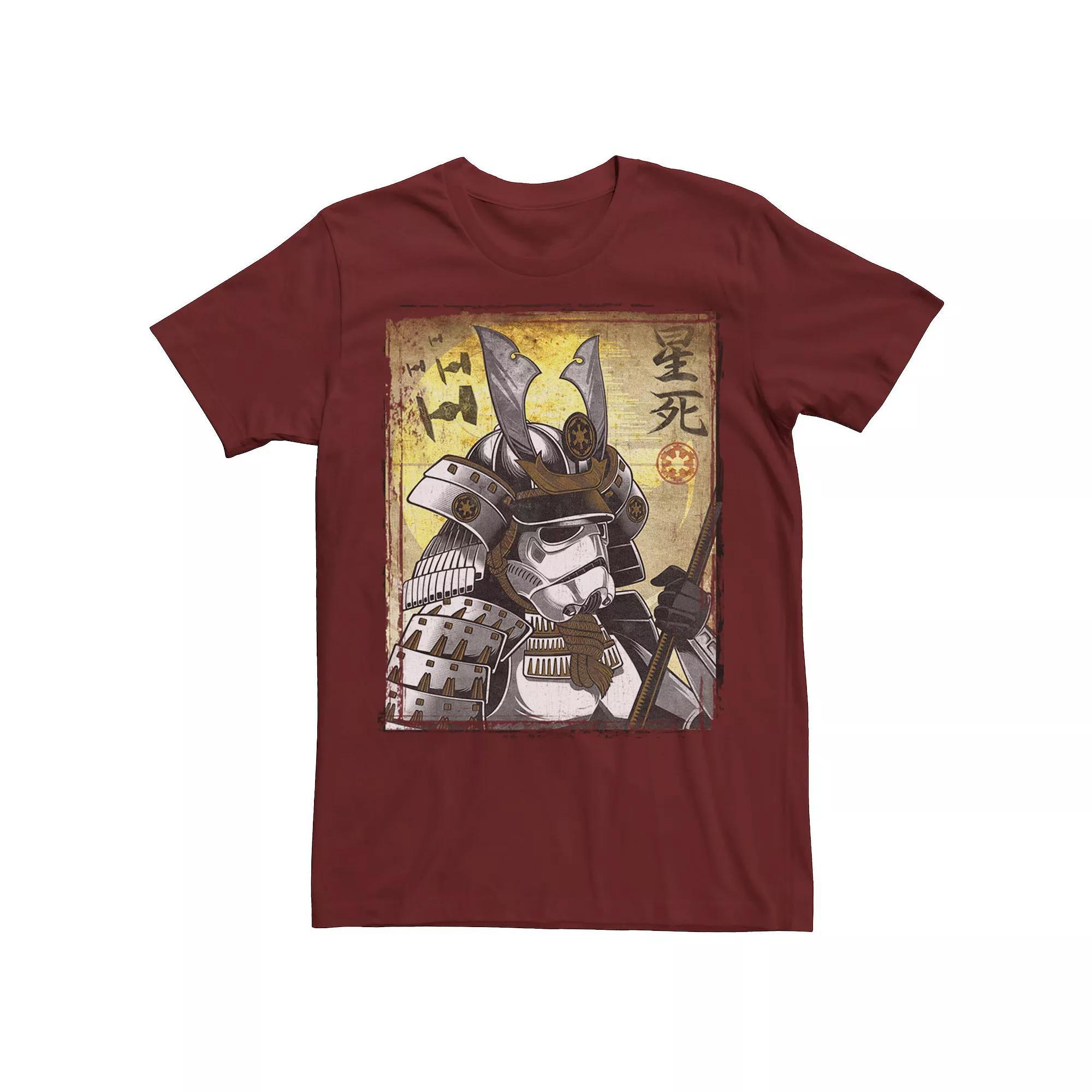 Men's Star Wars Samurai Trooper Poster Tee, Size: Large, Blue Product Image