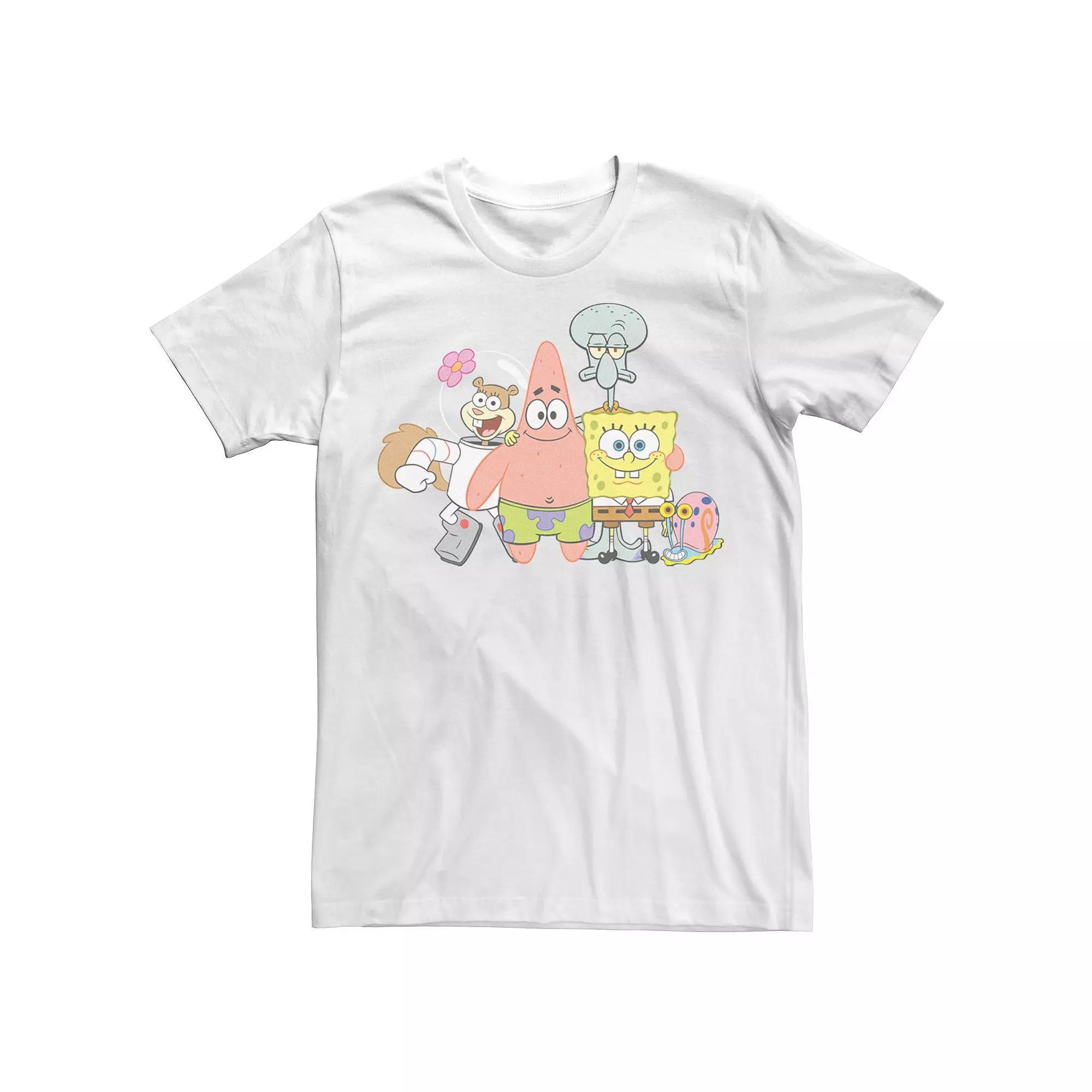 Men's Nickelodeon SpongeBob SquarePants Classic Group Shot Tee,  Product Image