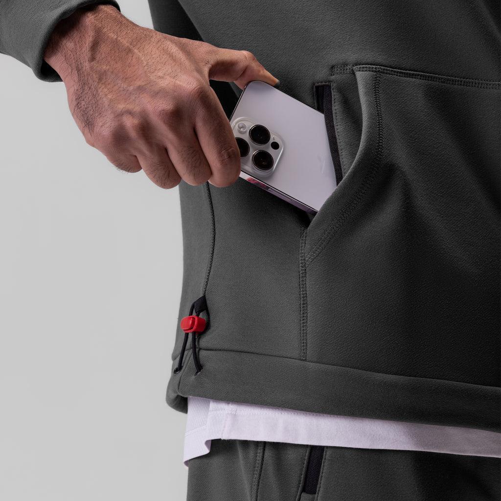 0905. Tech-Terry™ Weather-Ready Training Hoodie - Space Grey "ASRV" Product Image