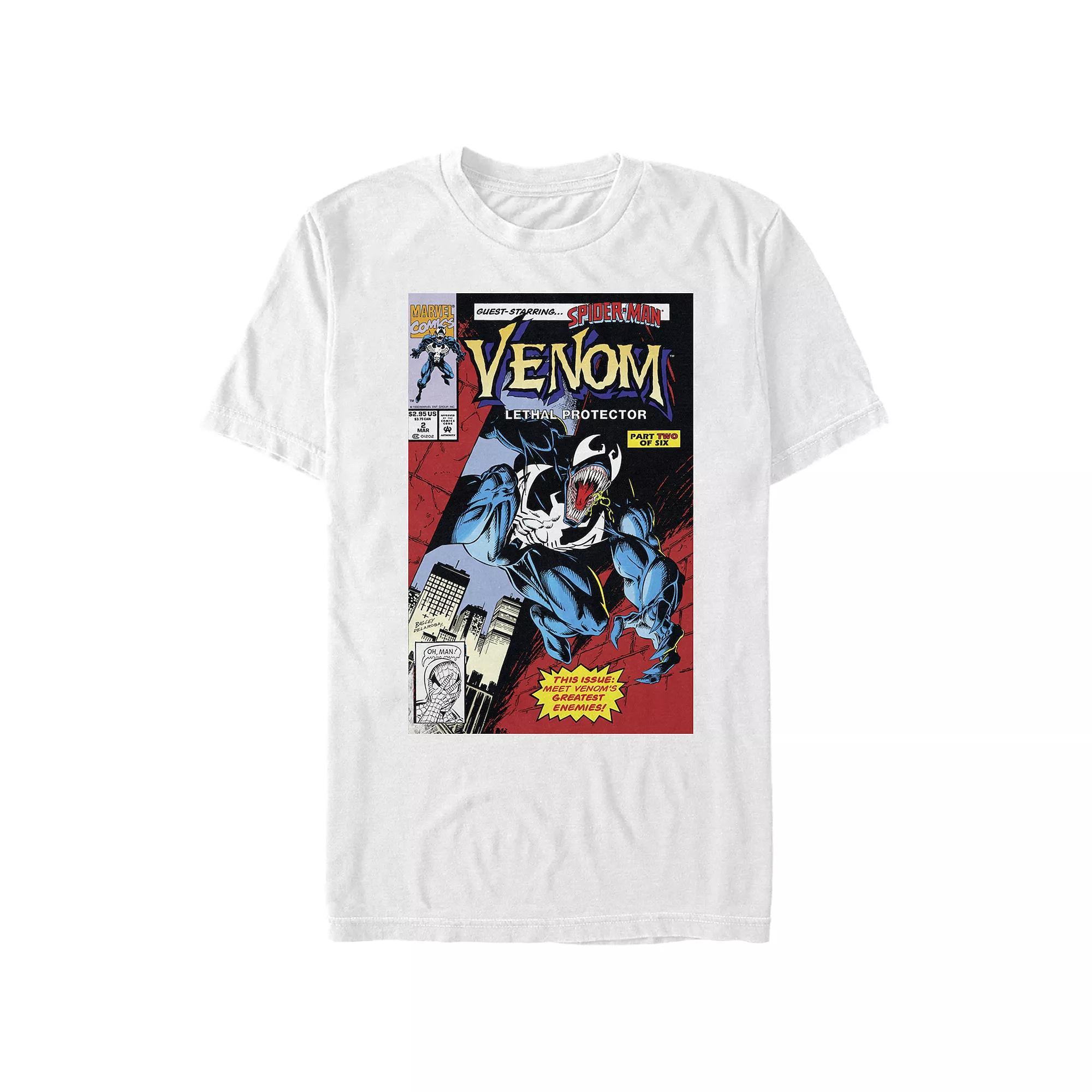 Men's Comfort Colors® Marvel Venom Lethal Protector Comic Cover Graphic Tee,  Product Image