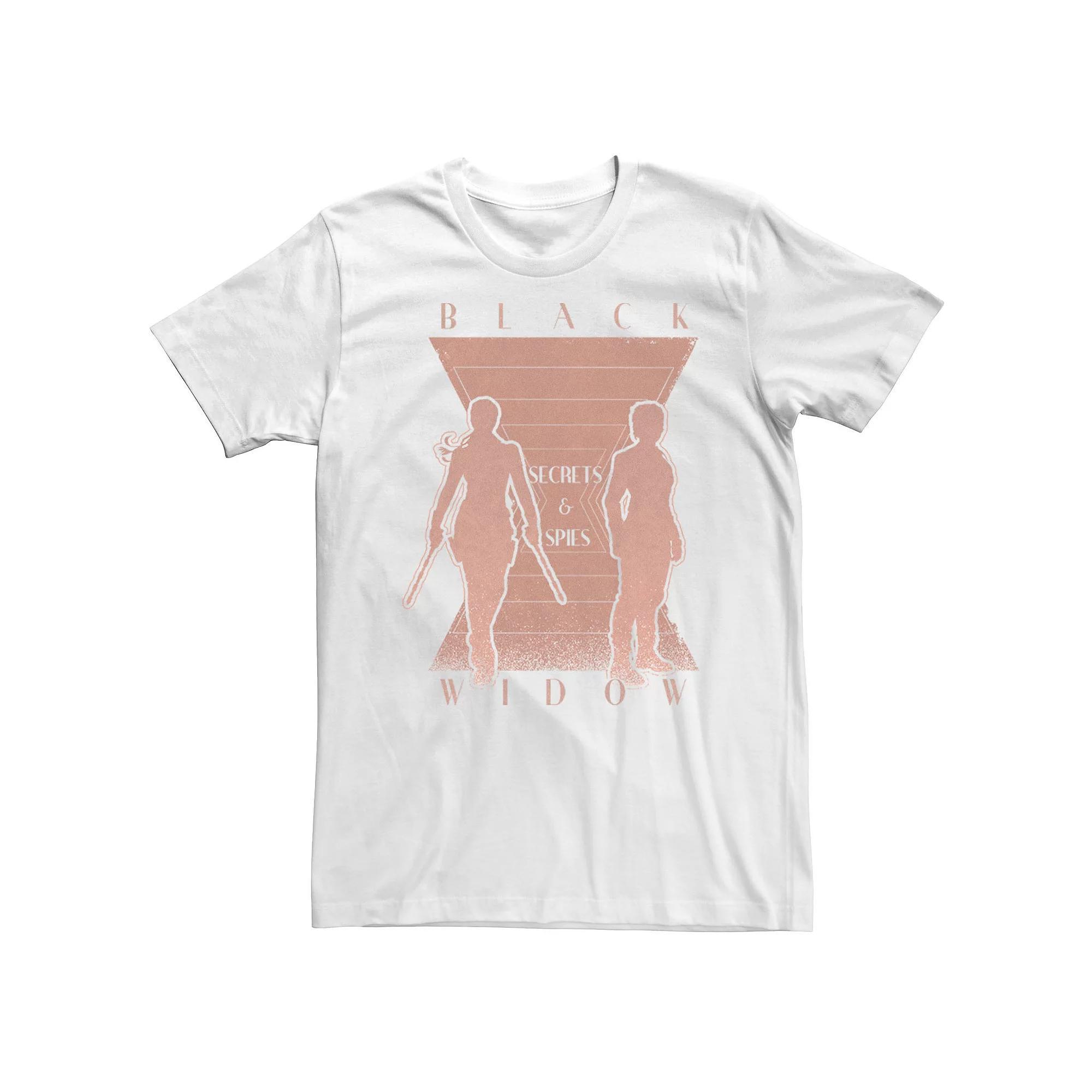 Men's Marvel Black Widow Secrets And Spies Tee,  Product Image