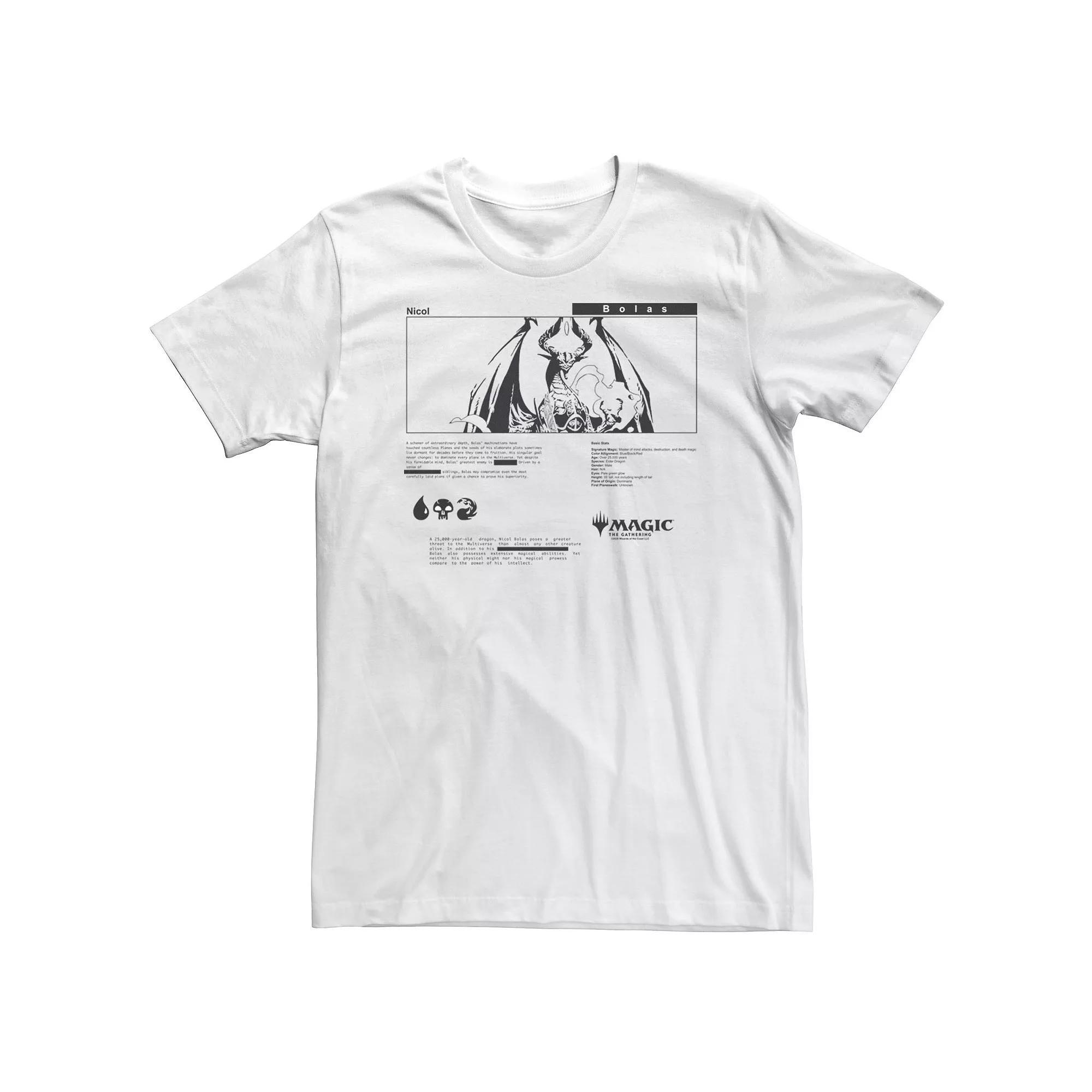 Big & Tall Magic: The Gathering Nicol Bolas Street Inspired Tee, Men's,  Product Image