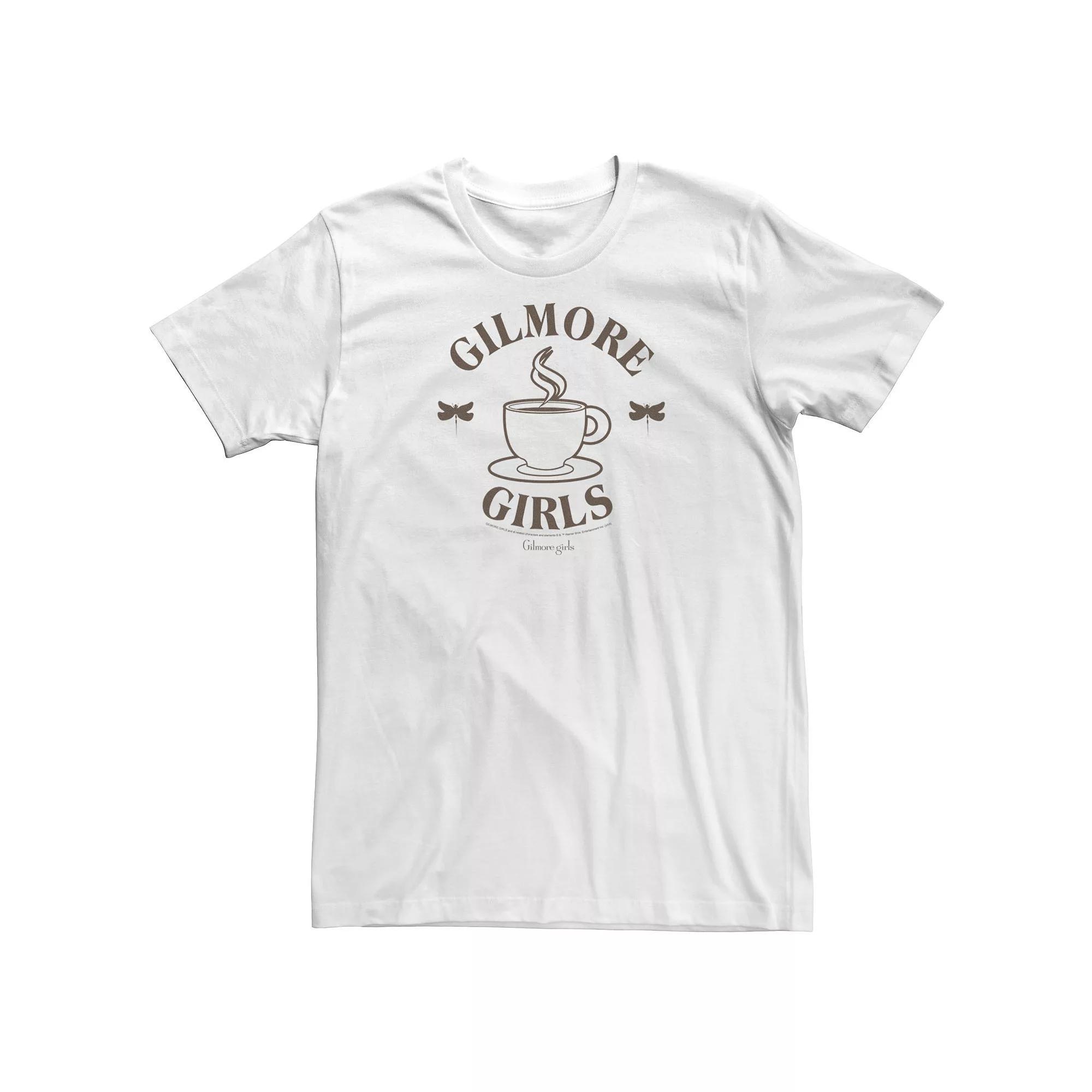 Big & Tall Gilmore Girls Coffee Cup Logo Tee, Men's,  Product Image