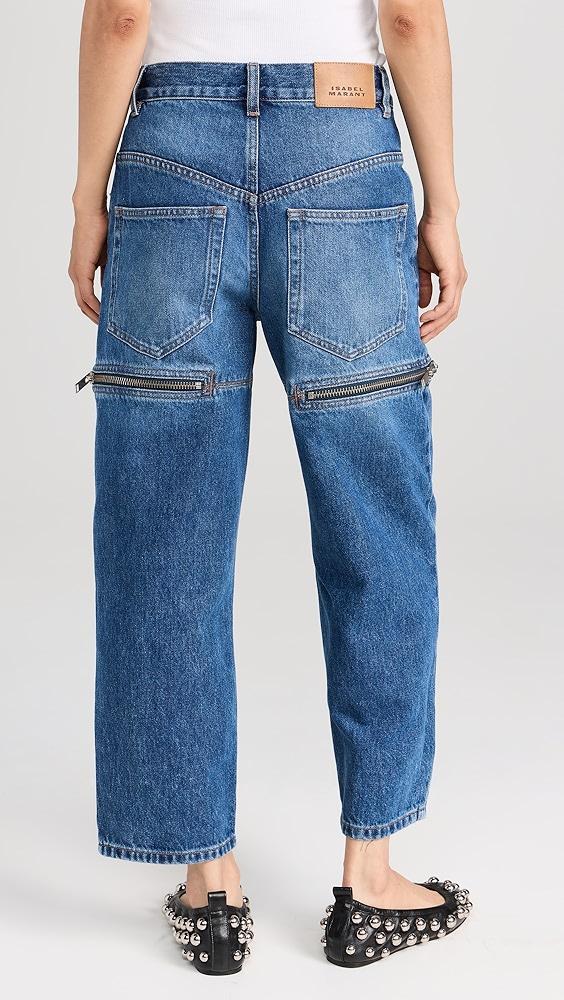 Isabel Marant Étoile Salia Jeans | Shopbop Product Image