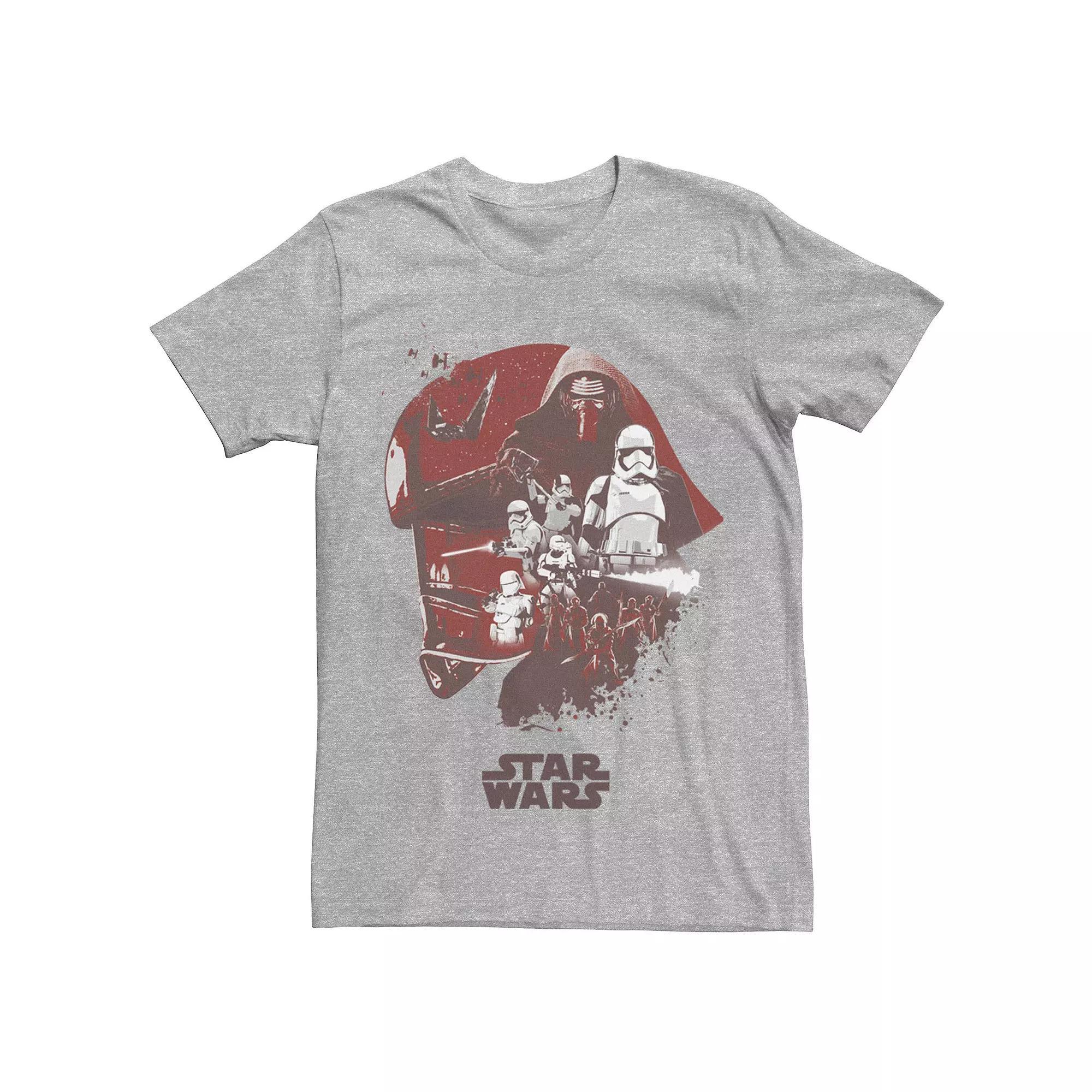 Men's Star Wars: The Last Jedi Captain Phasma Helmet Collage Tee,  Product Image