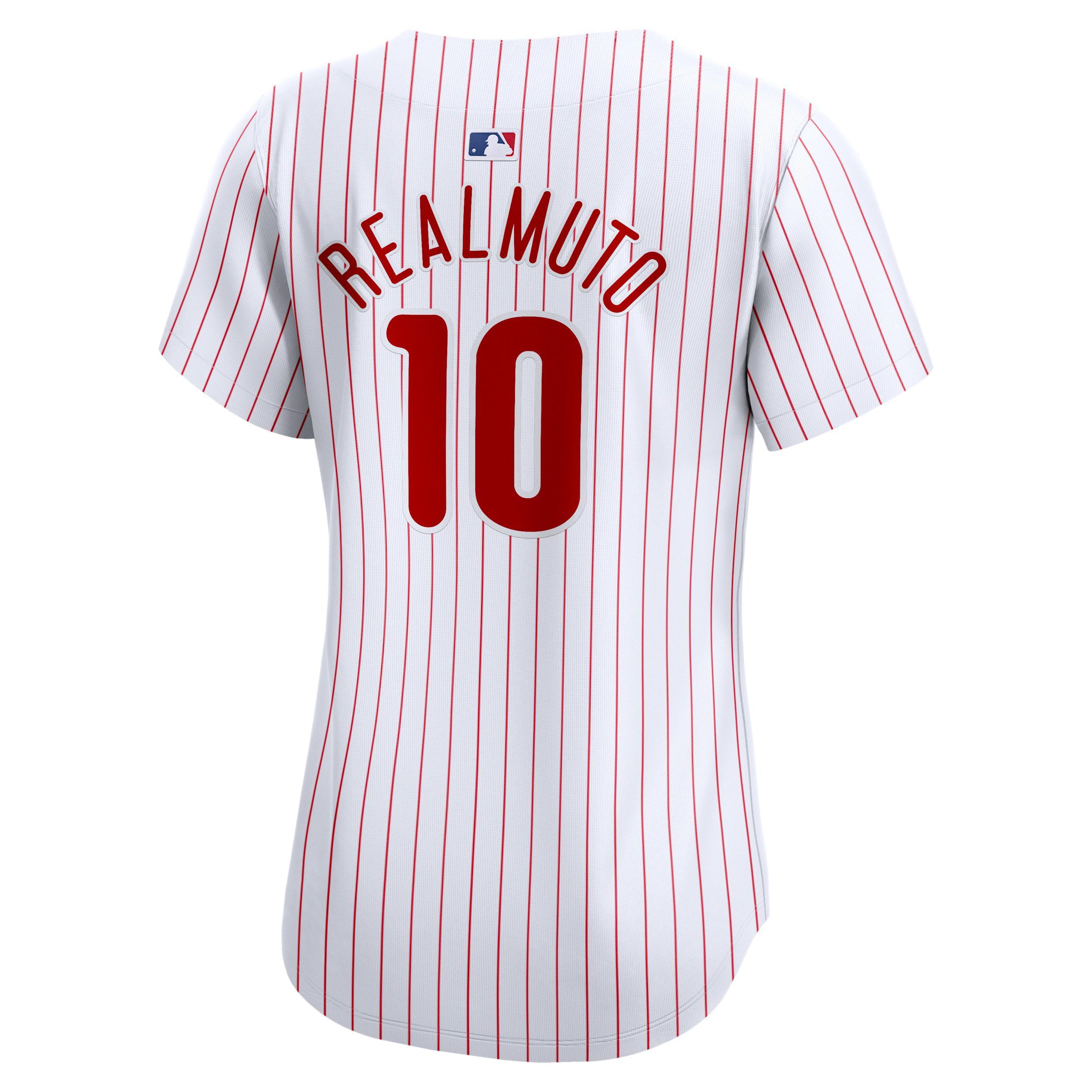J.T. Realmuto Philadelphia Phillies Womenâs Nike Women's Dri-FIT ADV MLB Limited Jersey Product Image