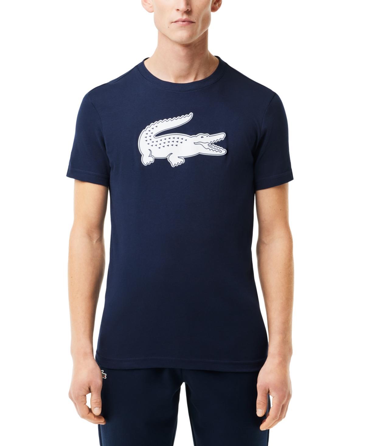 Lacoste Mens Ultra Dry Big Croc Logo Sport T-Shirt Product Image