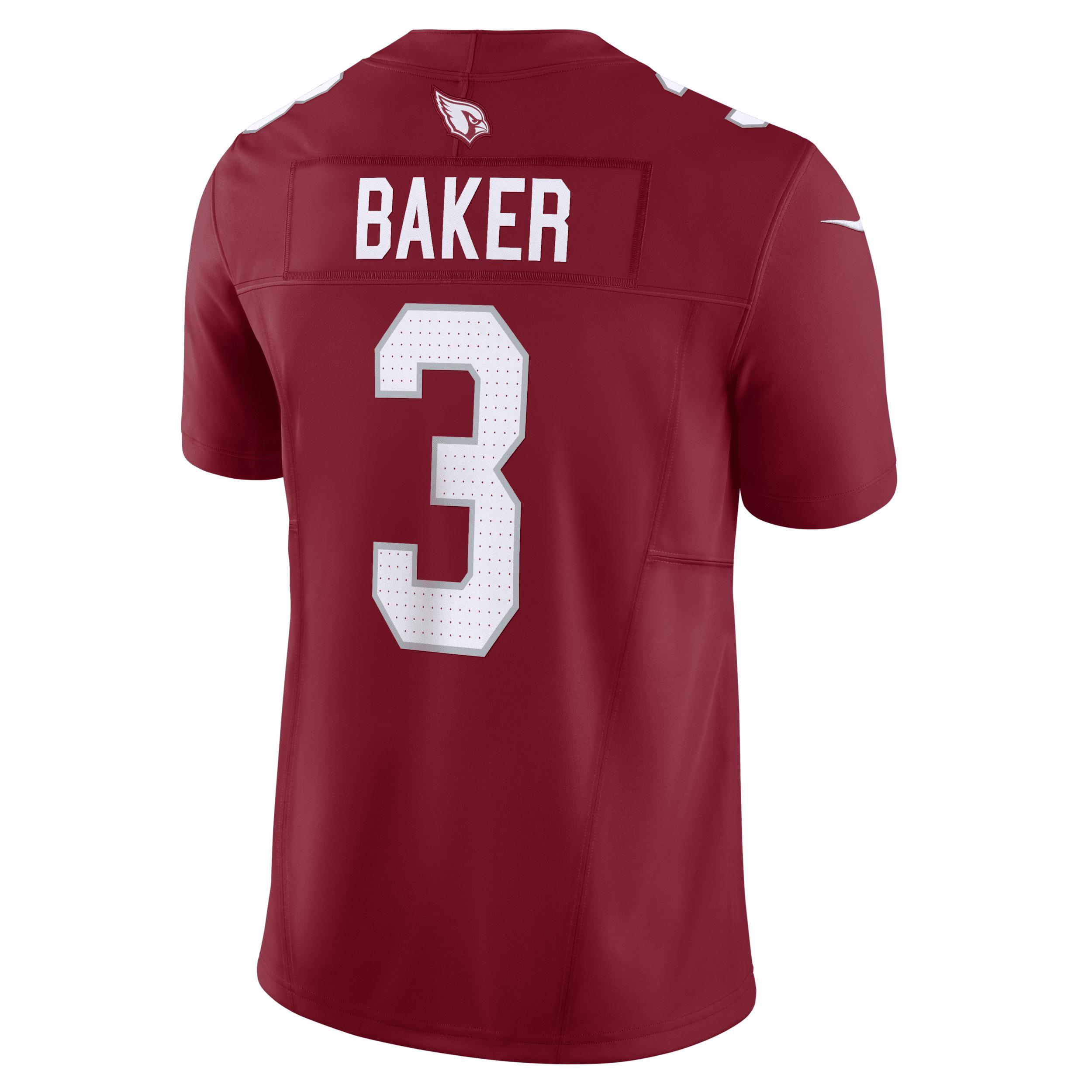 Men's Nike Budda Baker Cardinal Arizona Cardinals Vapor F.U.S.E. Limited Jersey,  Product Image