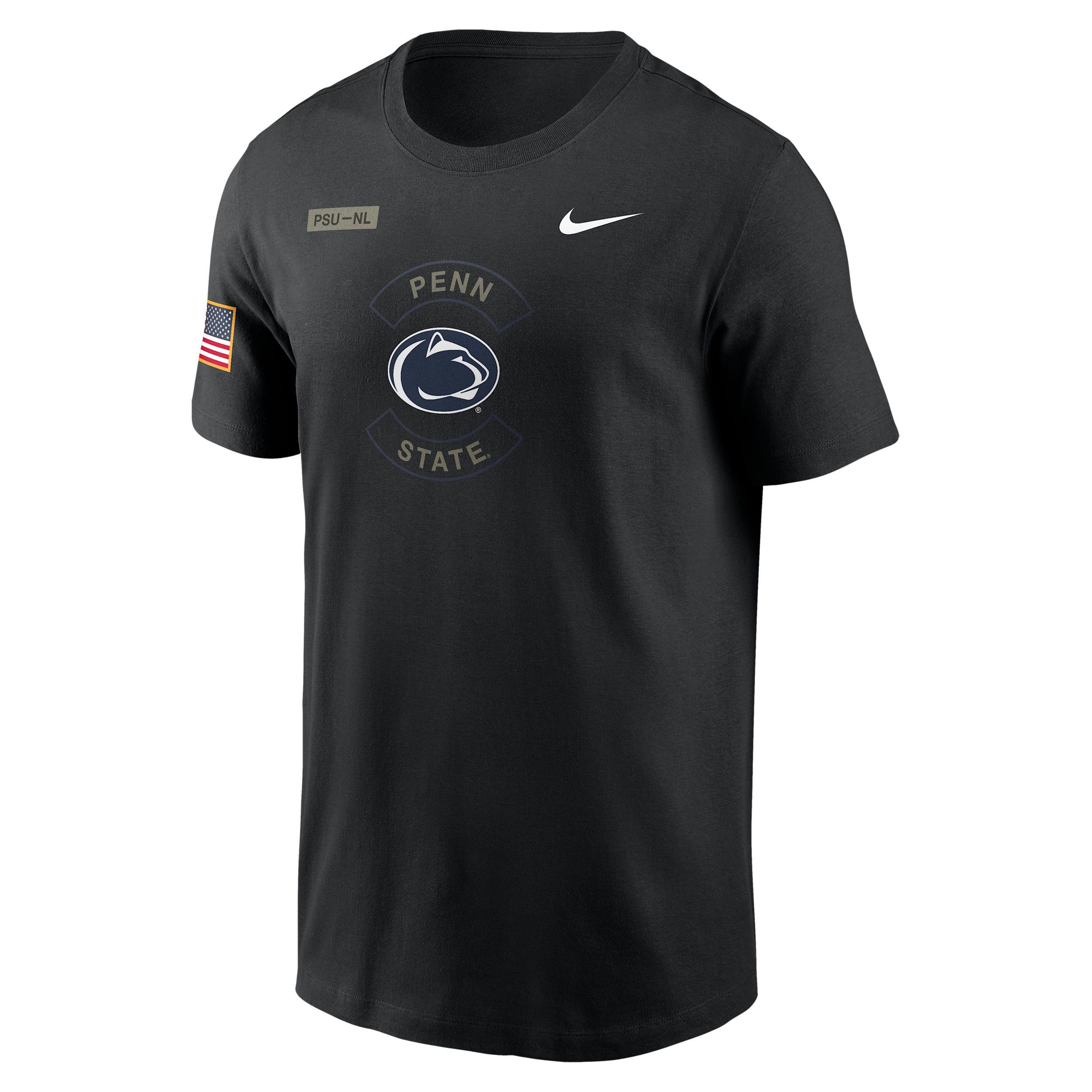 West Virginia Military Appreciation Nike Mens Dri-FIT College T-Shirt | 02ET00AWVN-5MV Product Image