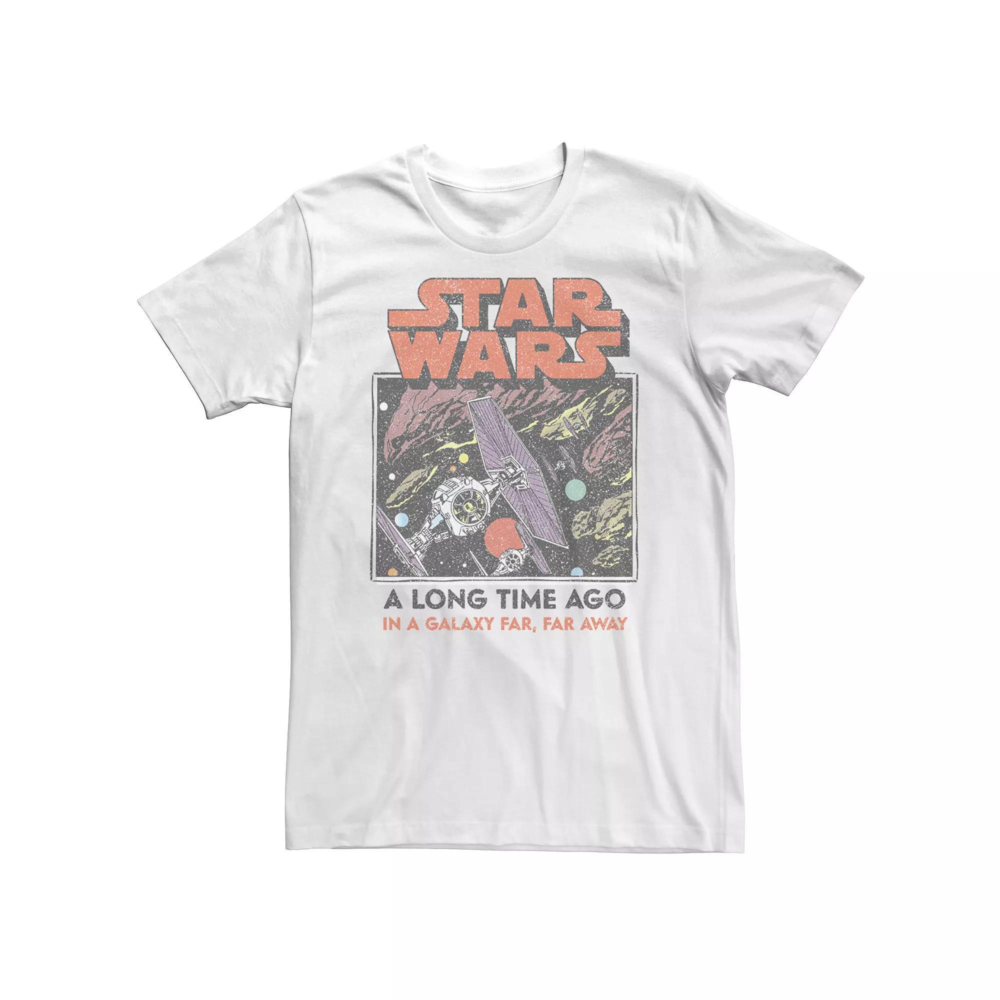 Big & Tall Star Wars TIE Fighter A Long Time Ago Tee, Men's,  Product Image