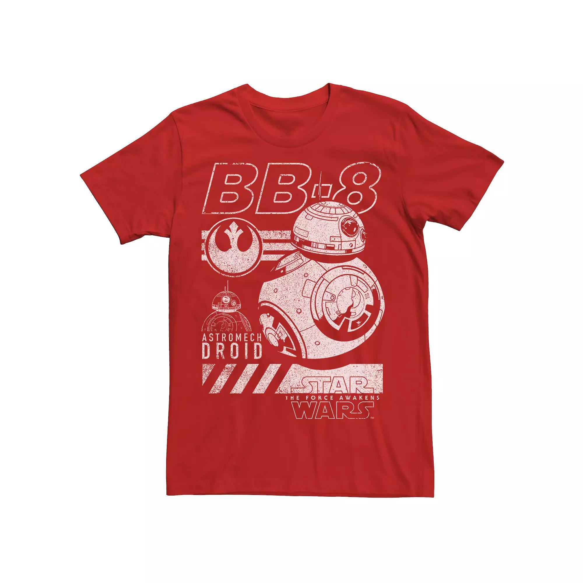 Men's Star Wars The Force Awakens BB-8 Astromech Droid Graphic Tee,  Product Image