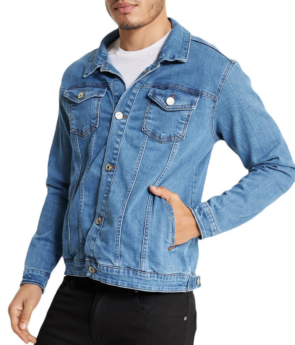 Light Blue Denim Jacket Product Image