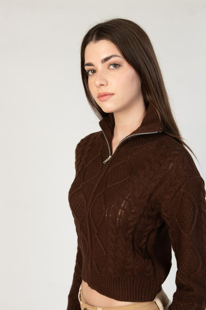 Cable Stitch Cardigan Product Image