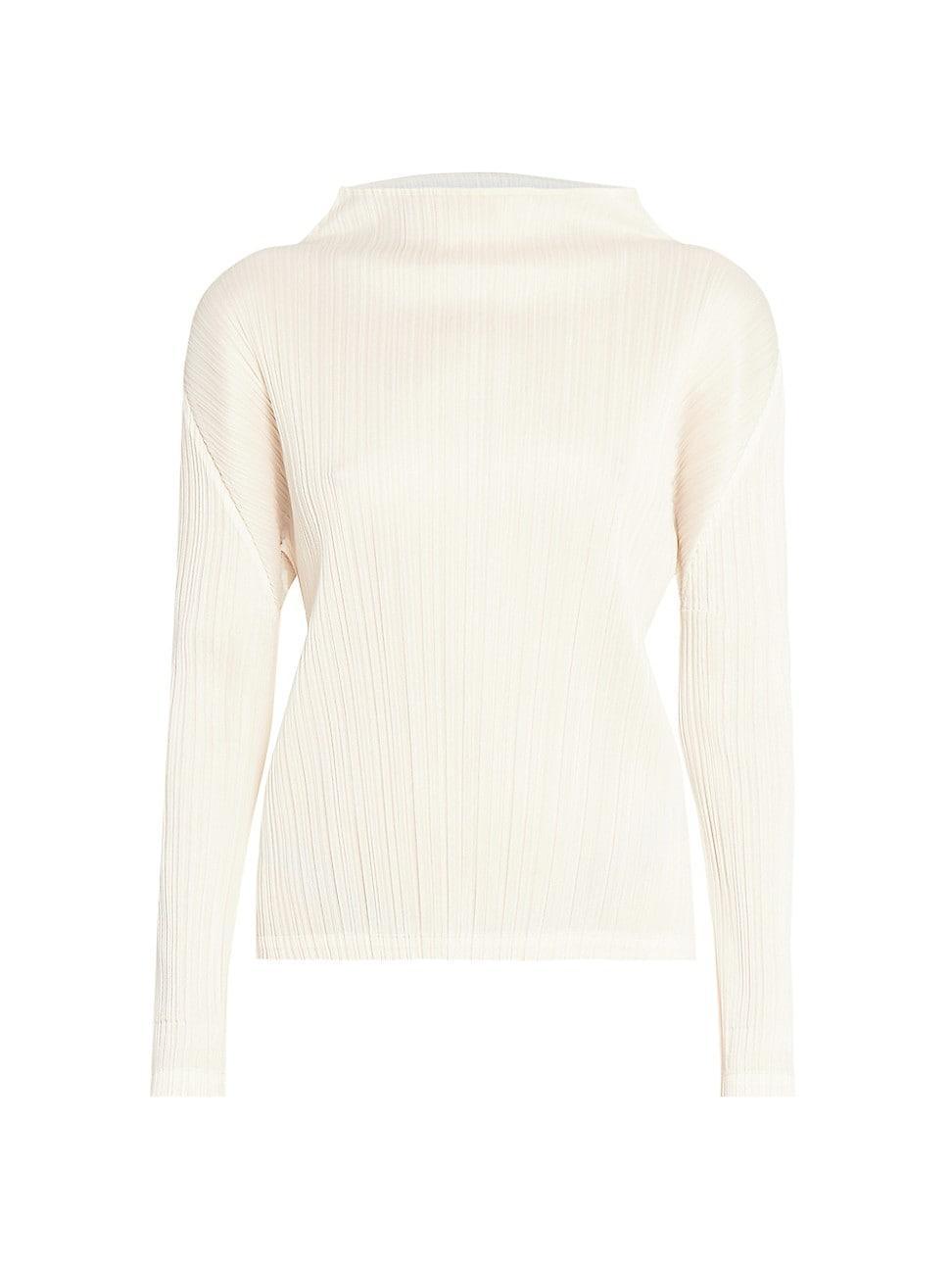 Womens Monthly Colors: December Funnel Neck Top Product Image