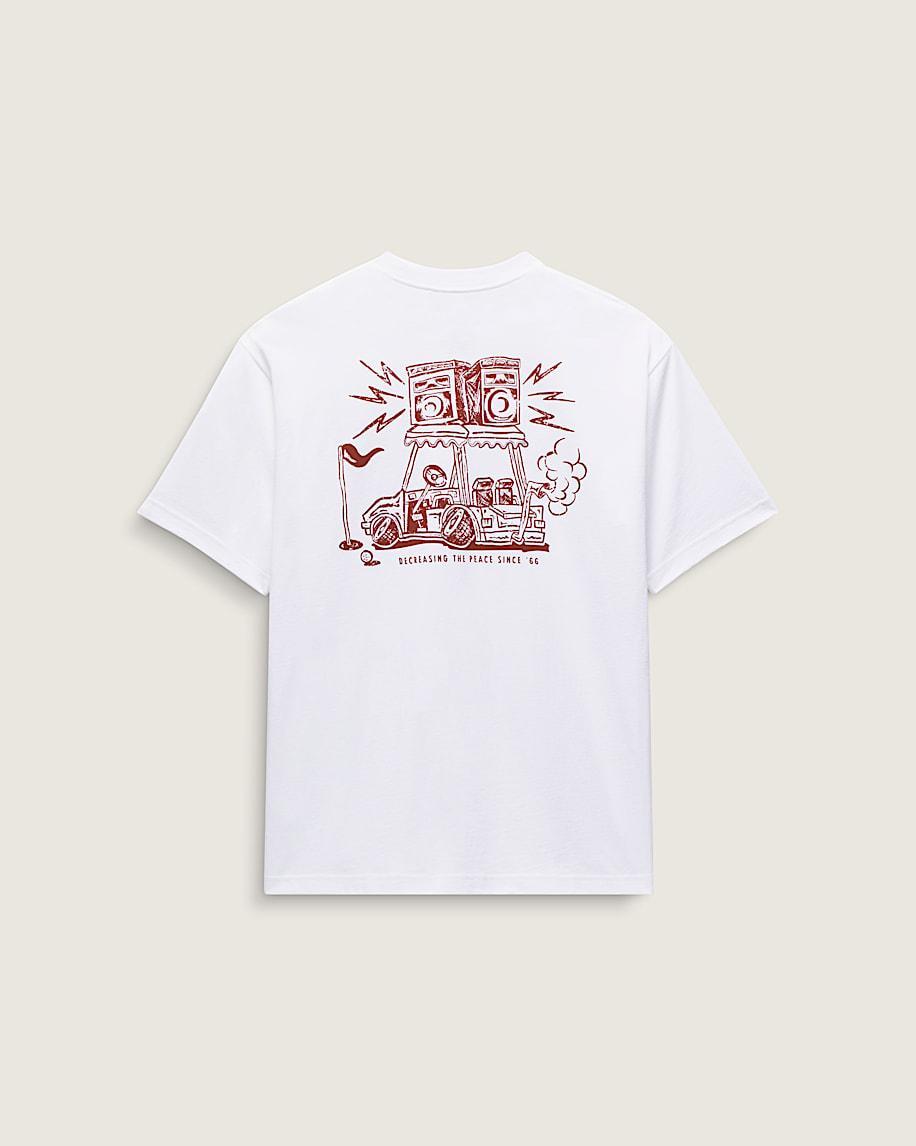 Boom Cart T-Shirt in White| Vans US Product Image
